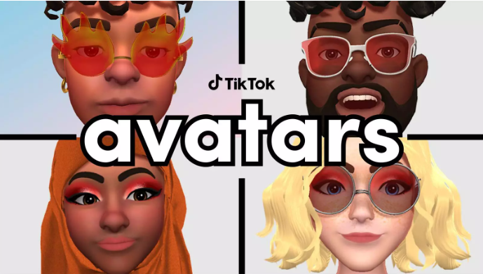 Avatares 3D de TikTok