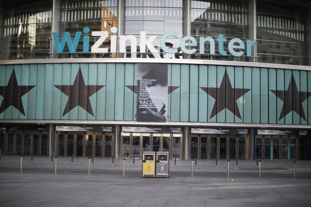 Main access to the WiZink Center.