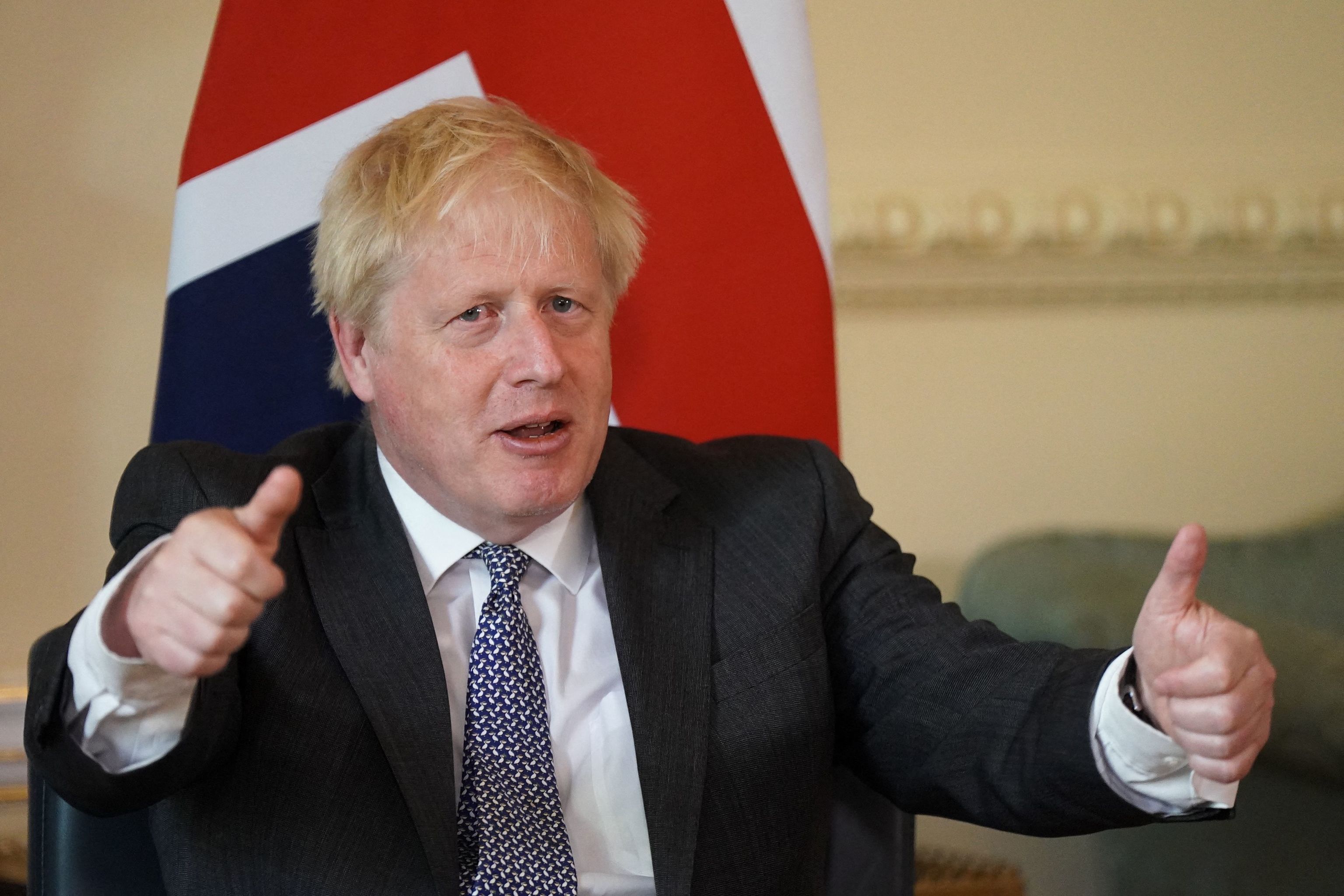 Prime Minister Boris Johnson in Downing Street on June 13.
