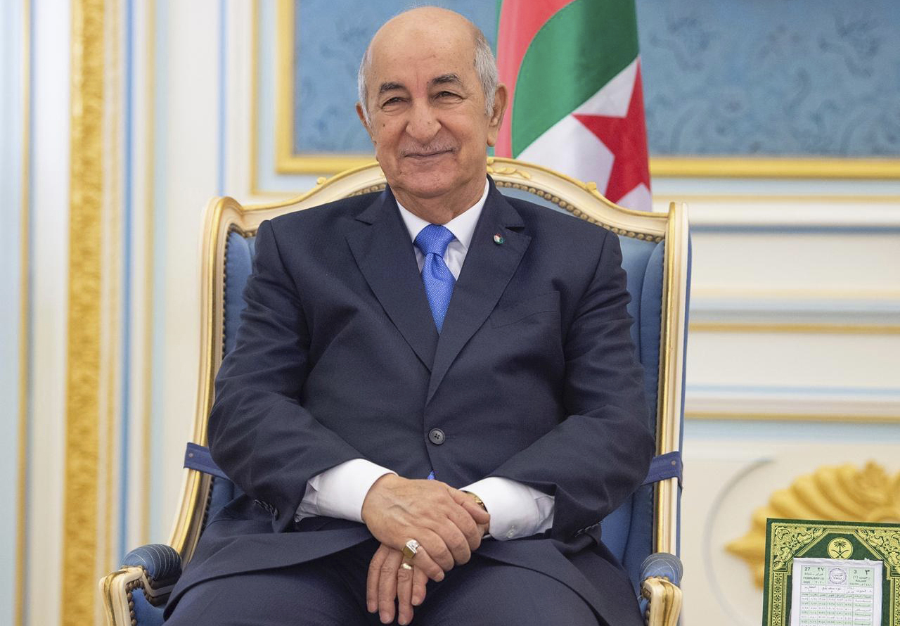 Algerian President Abdelmayid Tebun.
