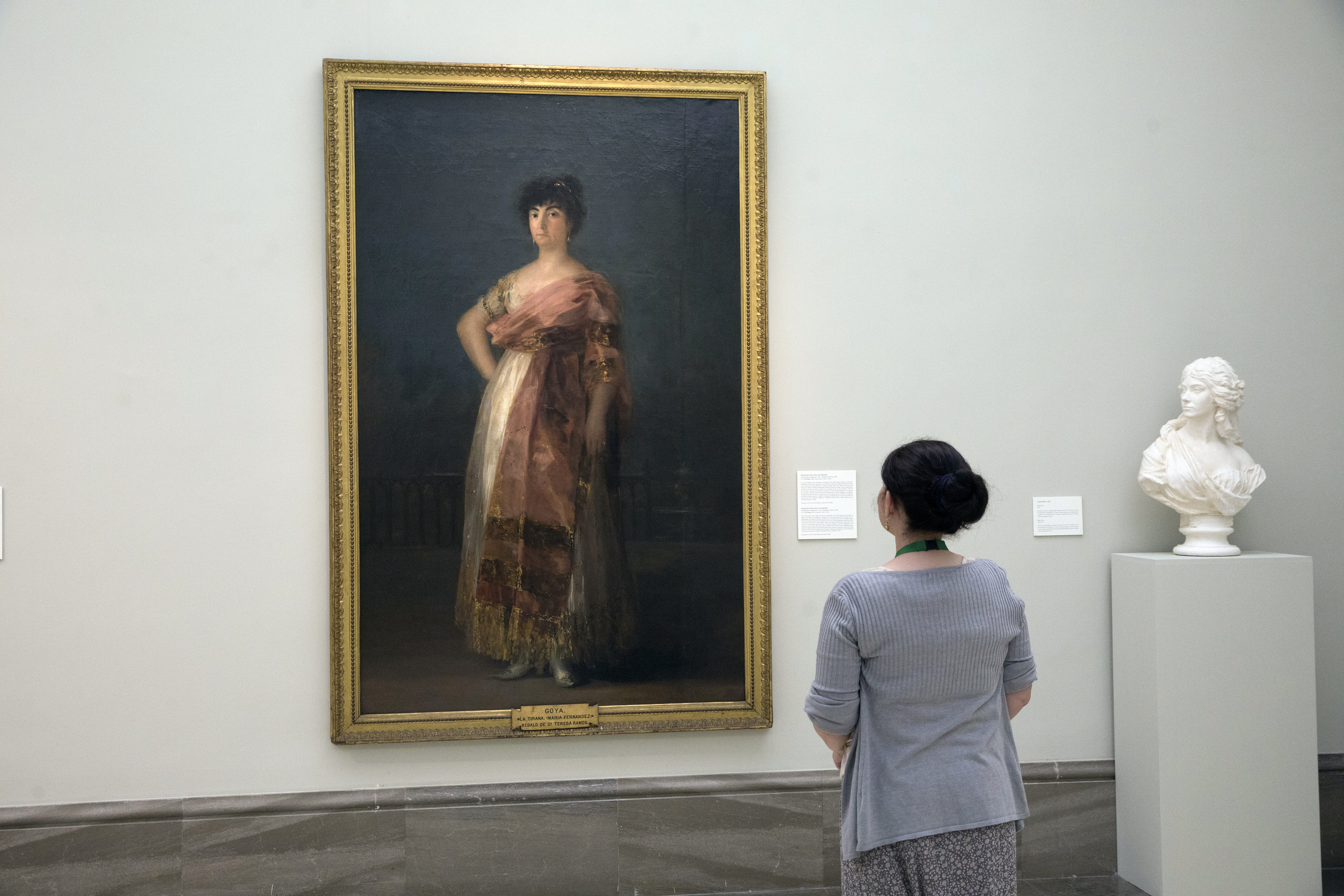 'La tirana', by Francisco de Goya, Carmen Reviriego's favorite painting.
