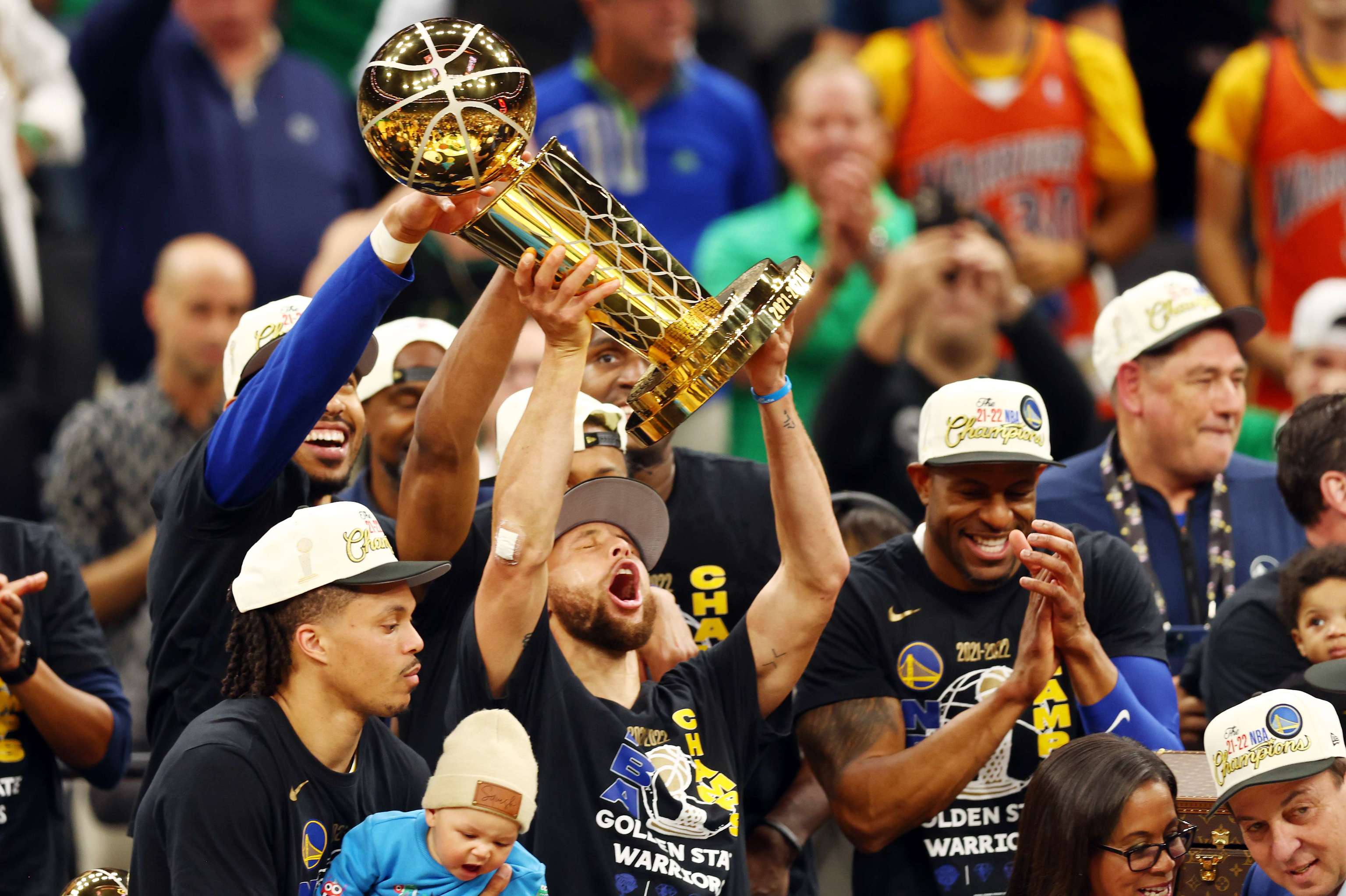 Jabeth Wilson humedad damnificados NBA: Los Warriors recuperan el anillo de campeones | NBA 2021 - 2022