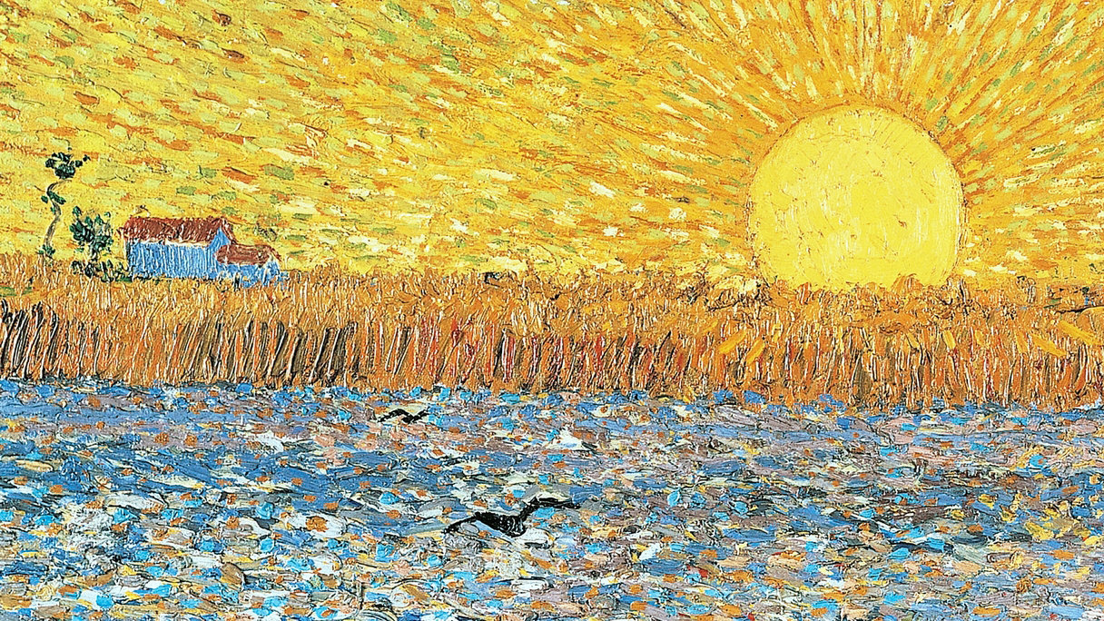 Verano 2022. Detalle de "El sembrador" | V. van Gogh, 1888. Museo Krller Mller
