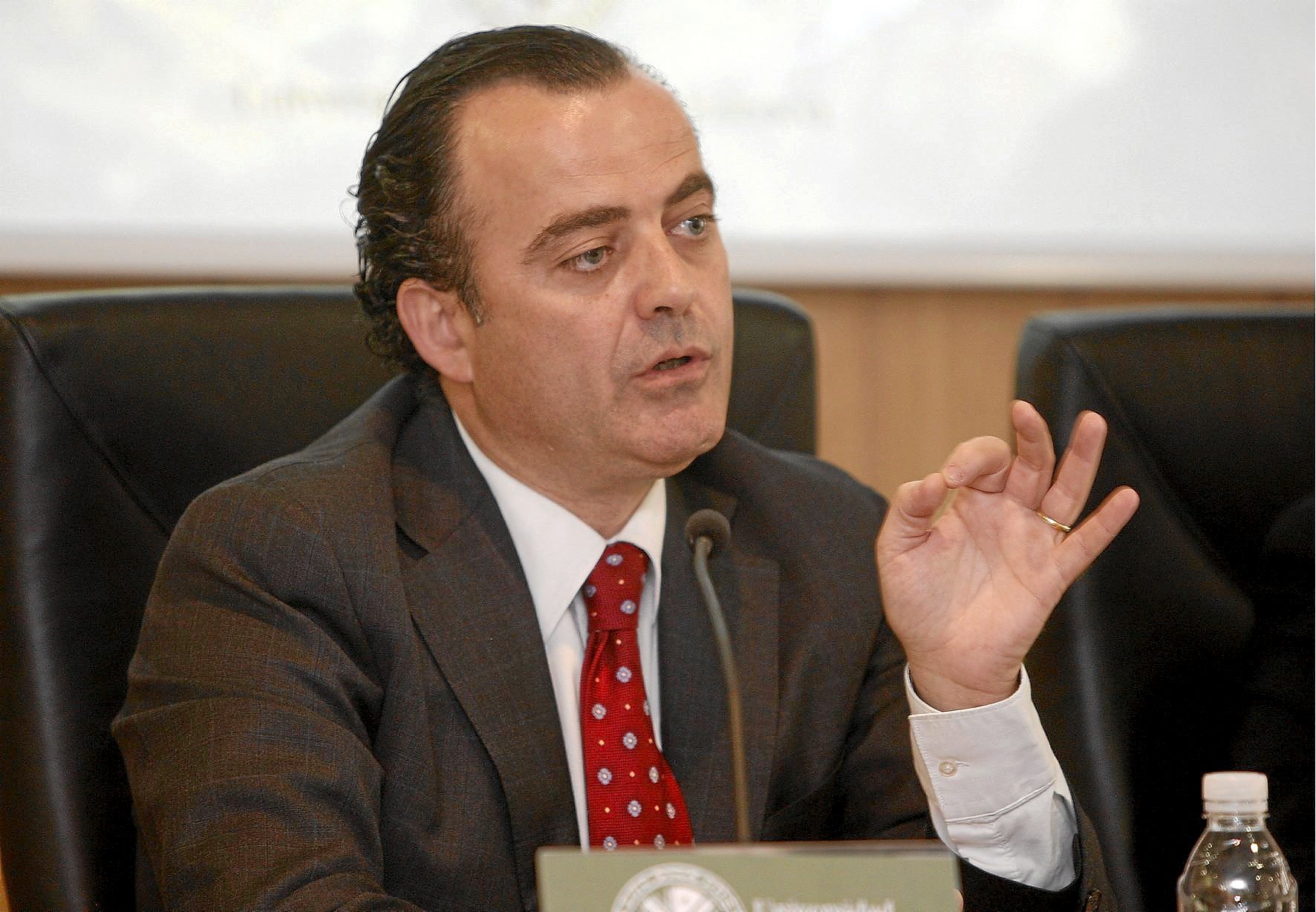 El ex juez Fernando Presencia, en Valencia en 2008.