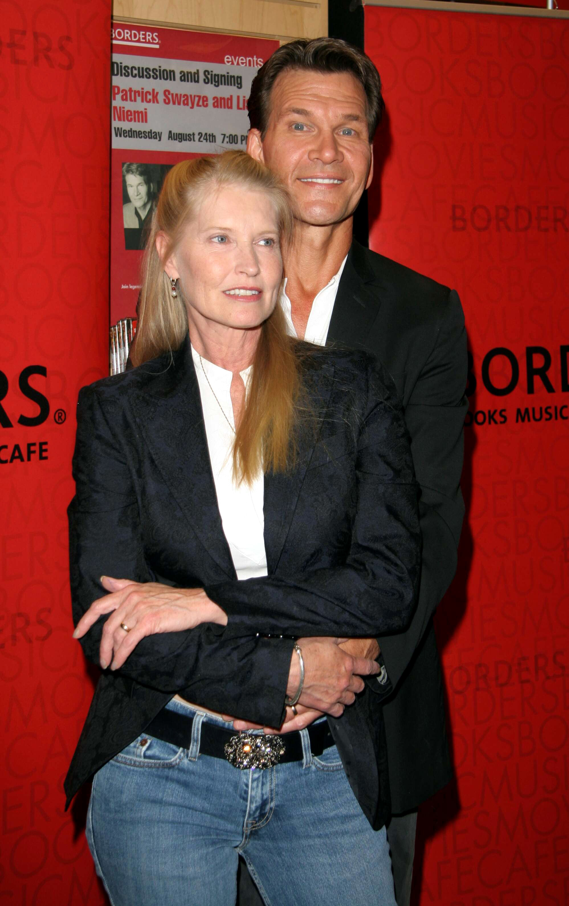 Patrick Swayze y  Lisa Niemi, en 2005.
