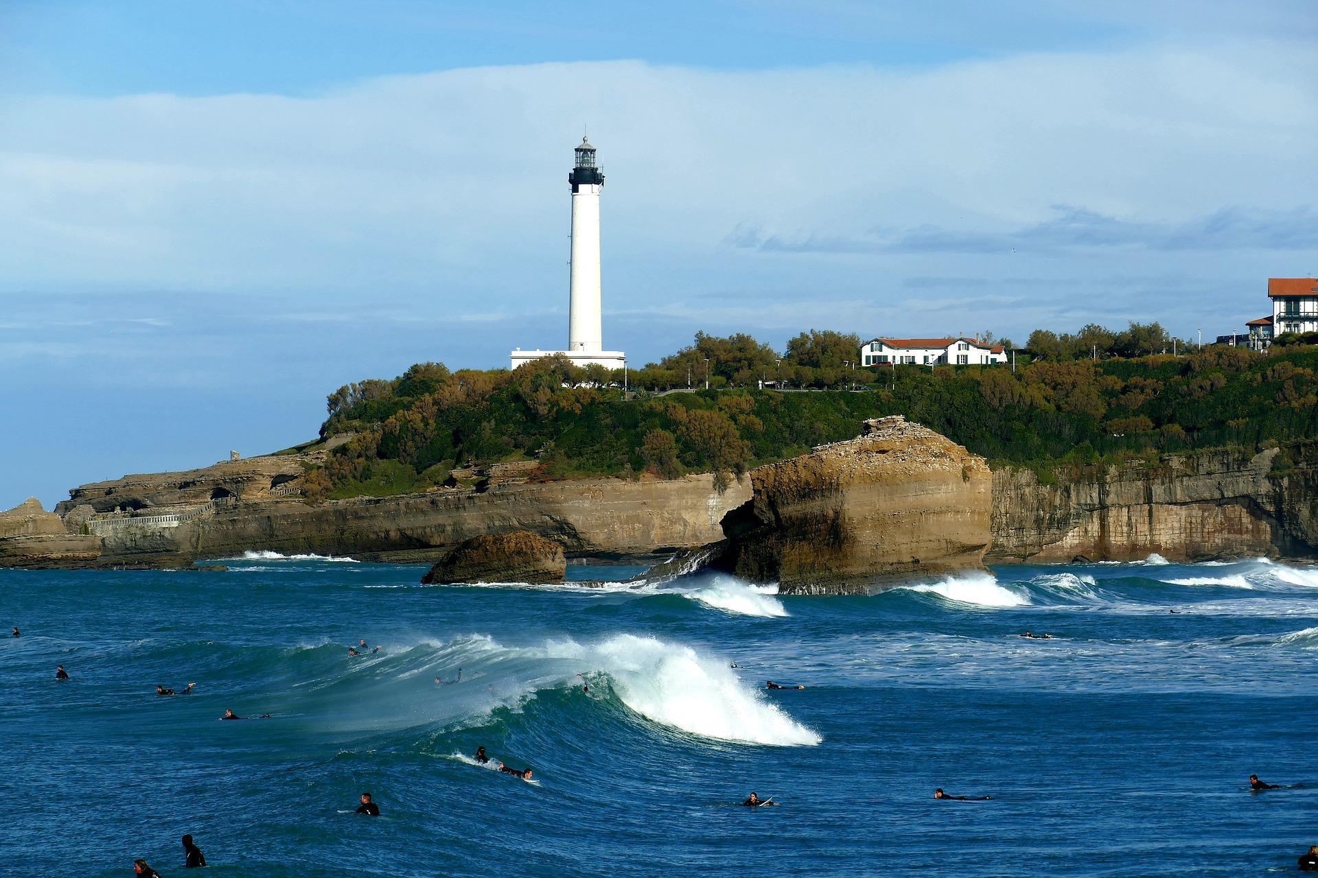 Biarritz, otra de las mecas europeas de los surfistas.