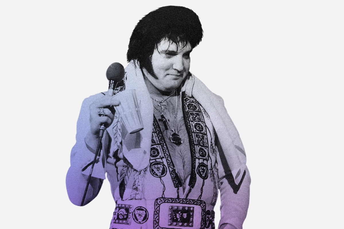 Elvis murió a la edad de 42 años.