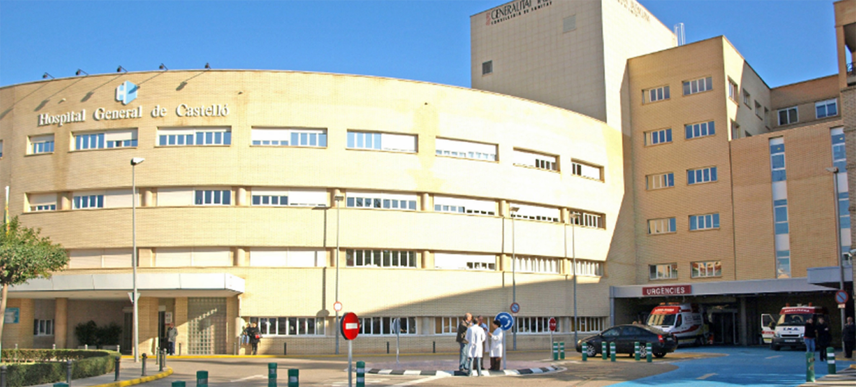 Fachada del Hospital Universitario General de Castellón.