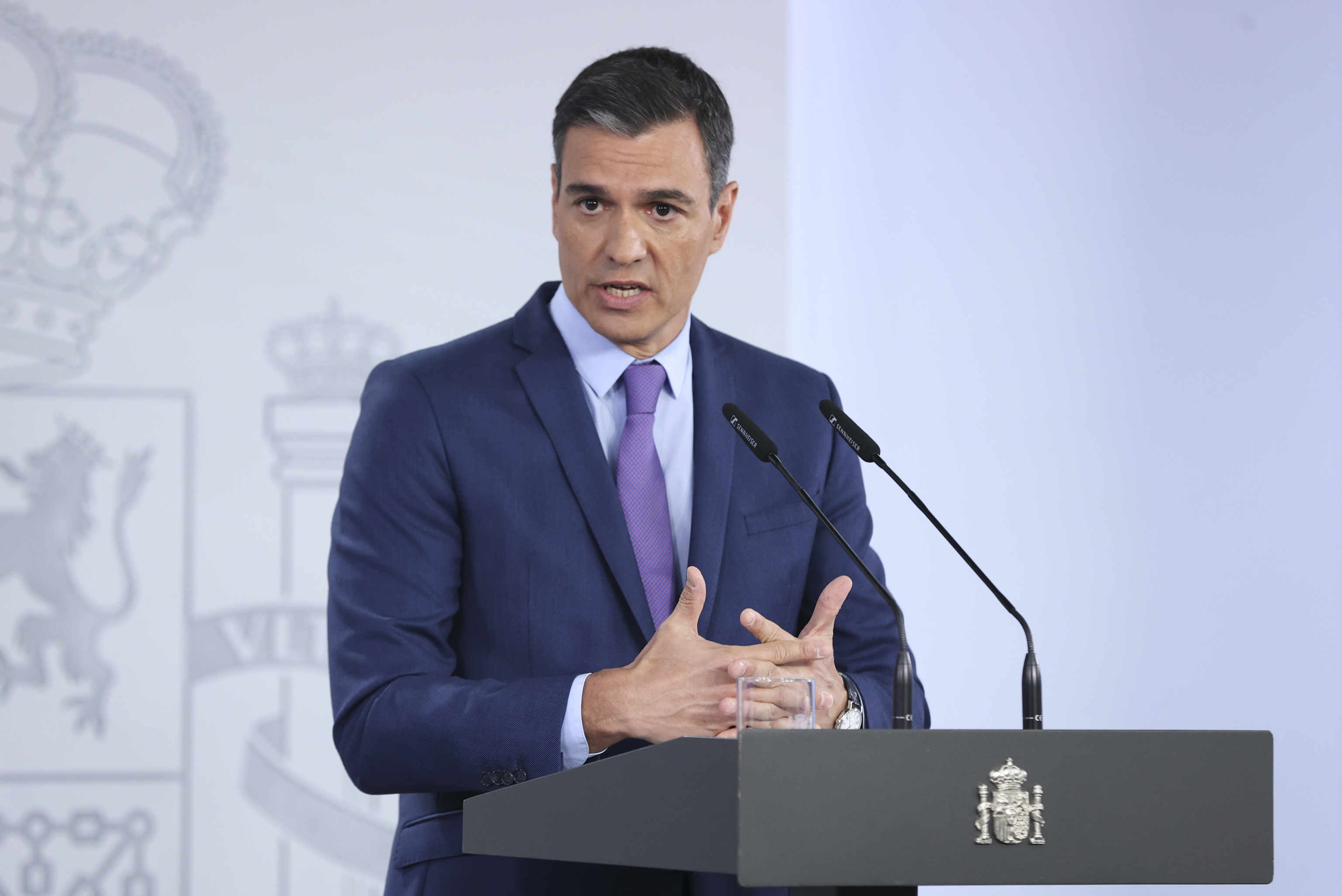 El presidente del Gobierno,  Pedro Sánchez.