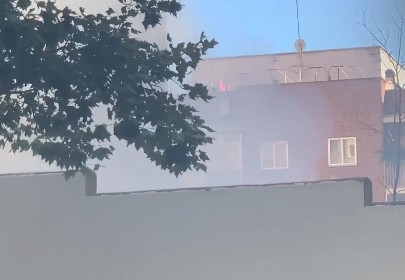 Extinguido un incendio en un solar de Tetun que ha provocado una gran columna de humo