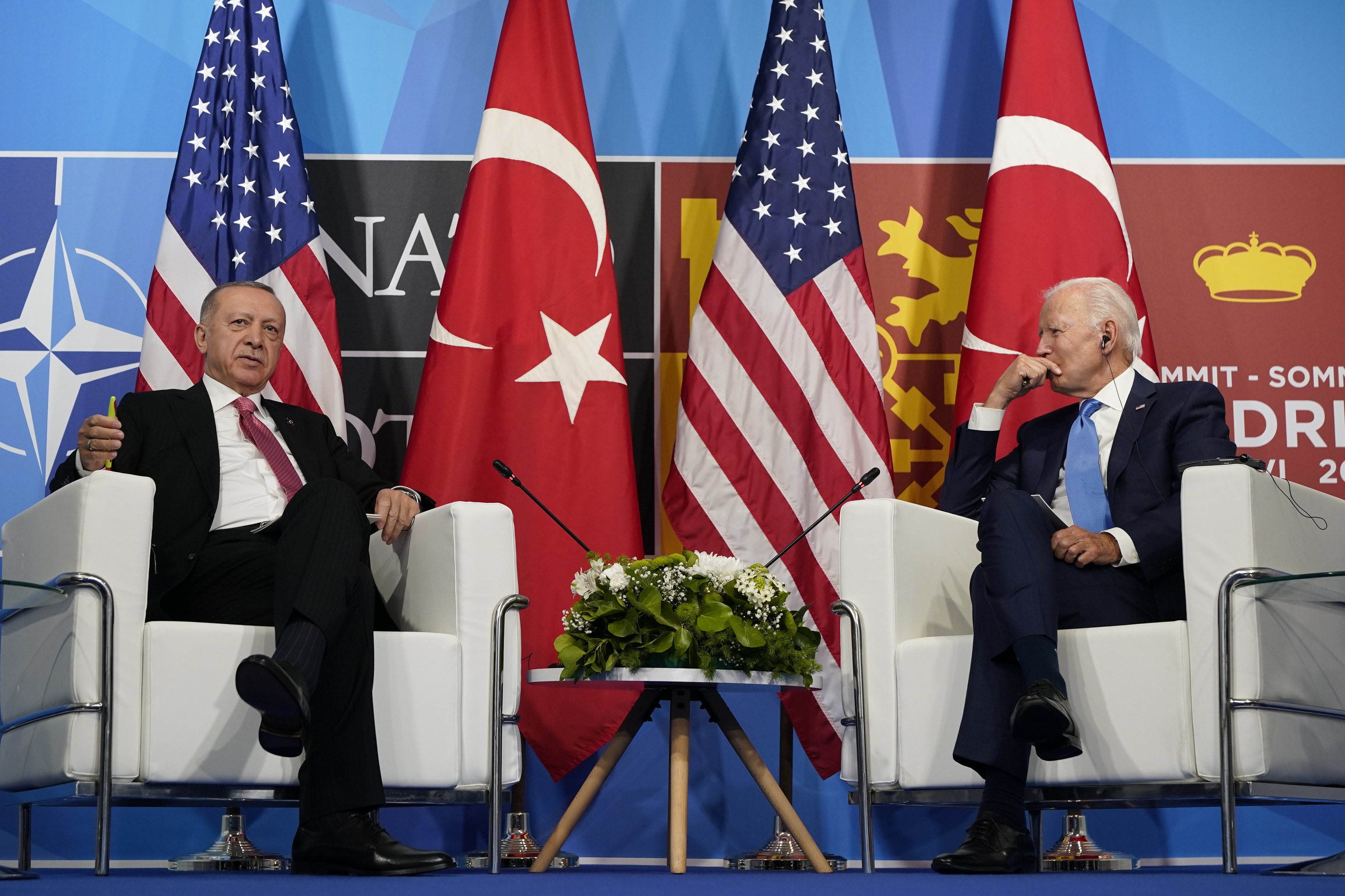 Biden a Erdogan: «Está haciendo un gran trabajo, quiero agradecérselo»