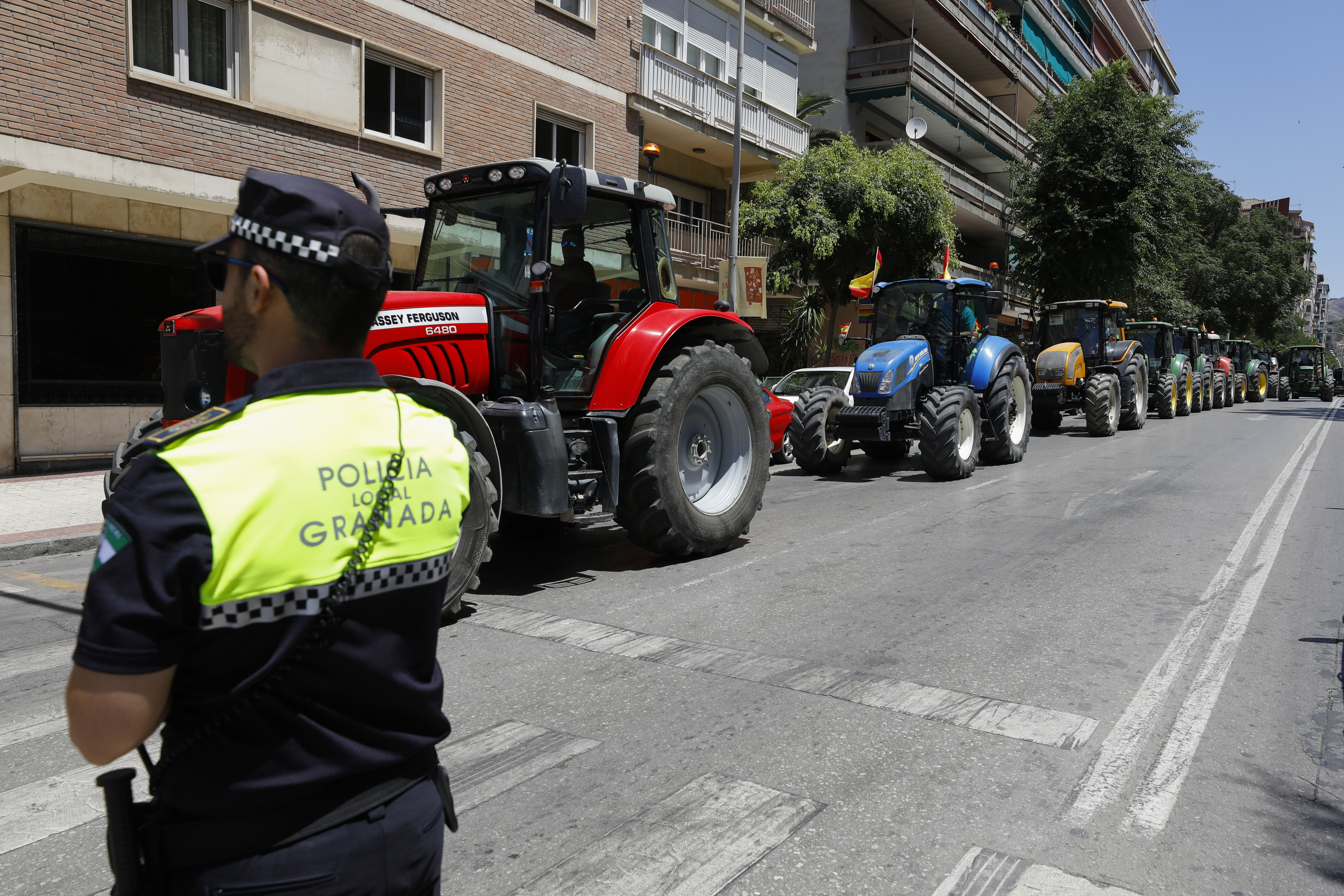 Vuelven las ‘tractoradas’: protesta masiva en Granada por los precios «abusivos» del gasoil y la luz
