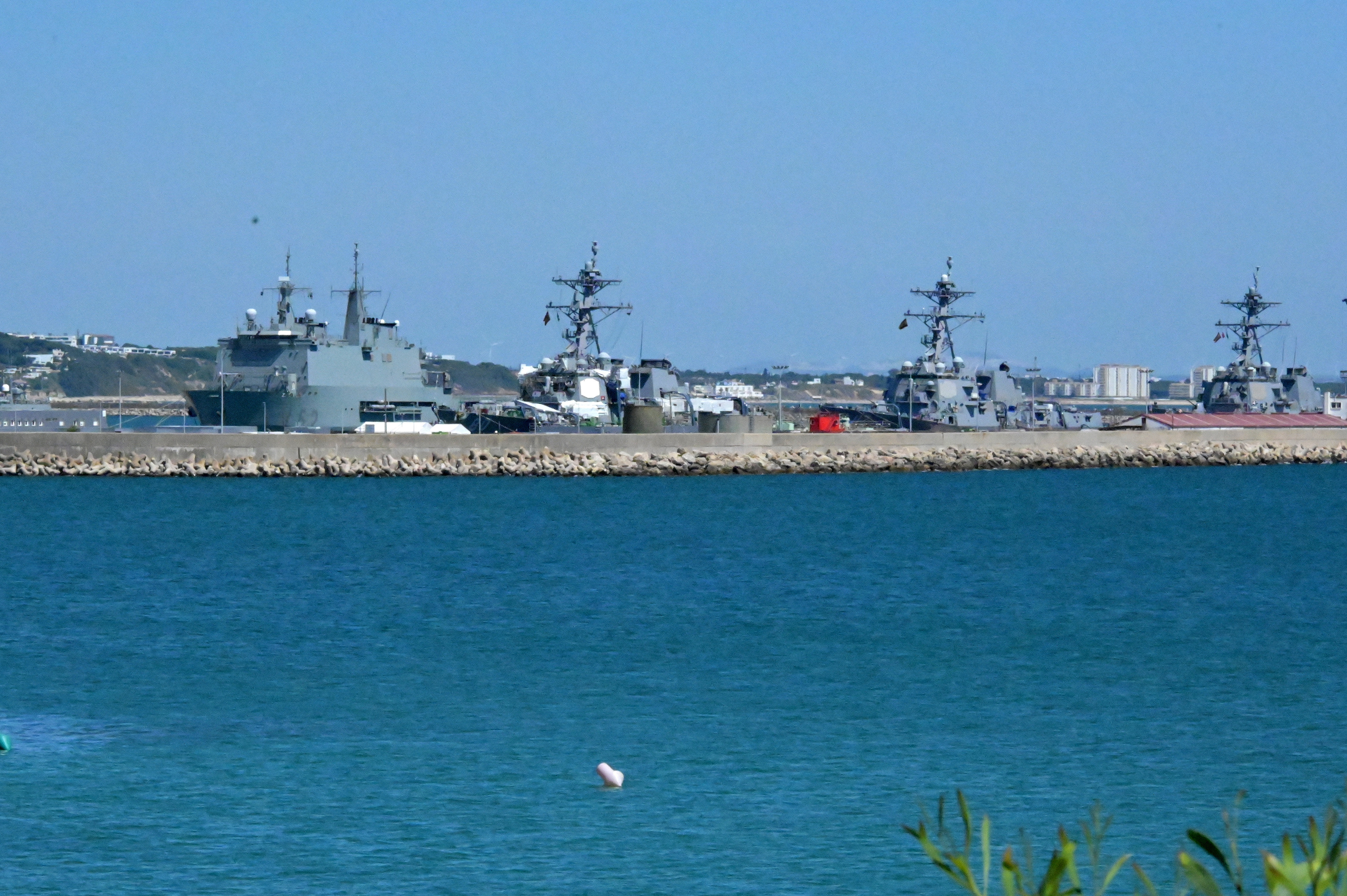 La base estadounidense en Rota (Cádiz), que tendrá dos destructores más.