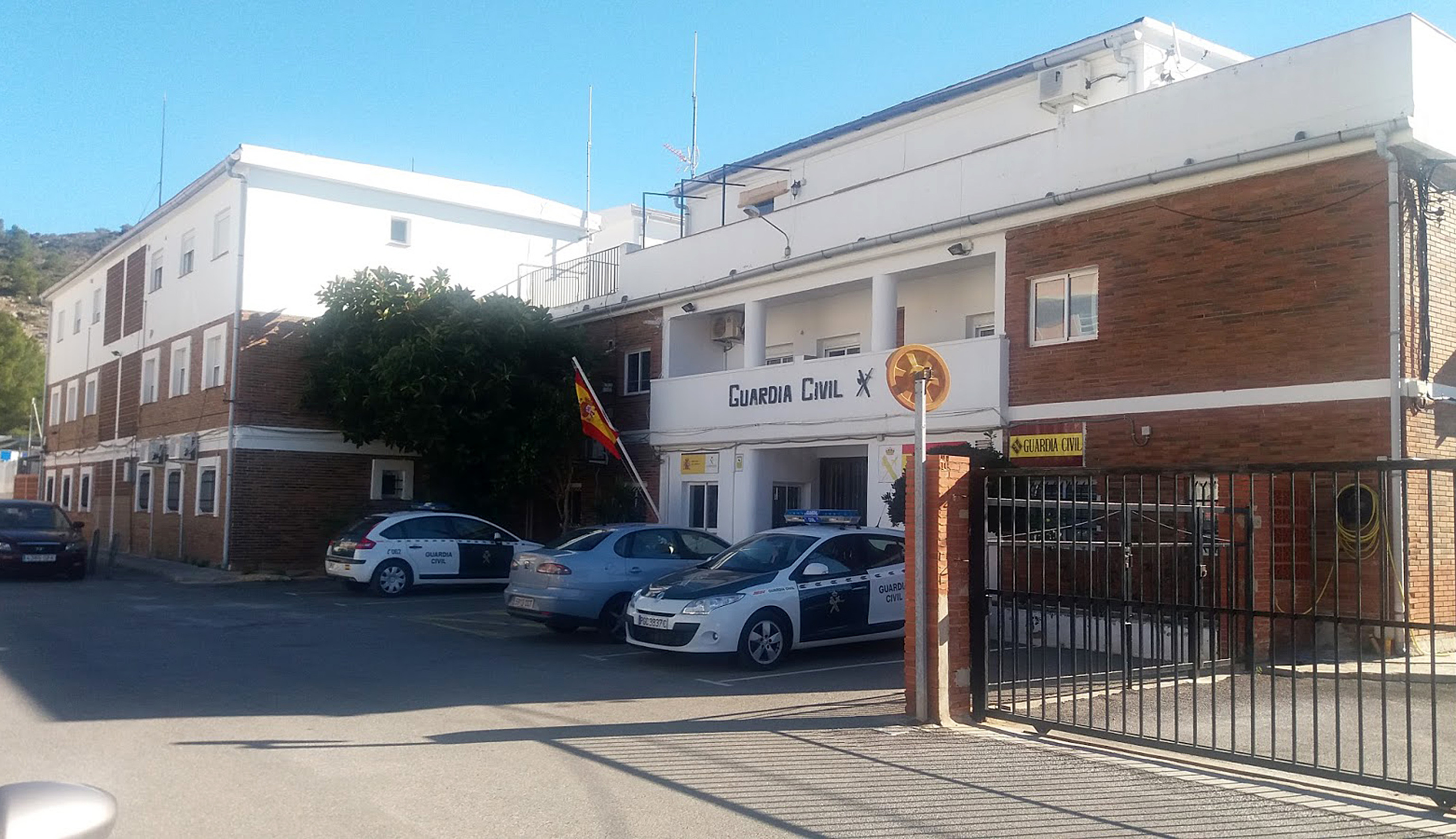 Cuartel de la Guardia Civil en el término municipal de Benicàssim.