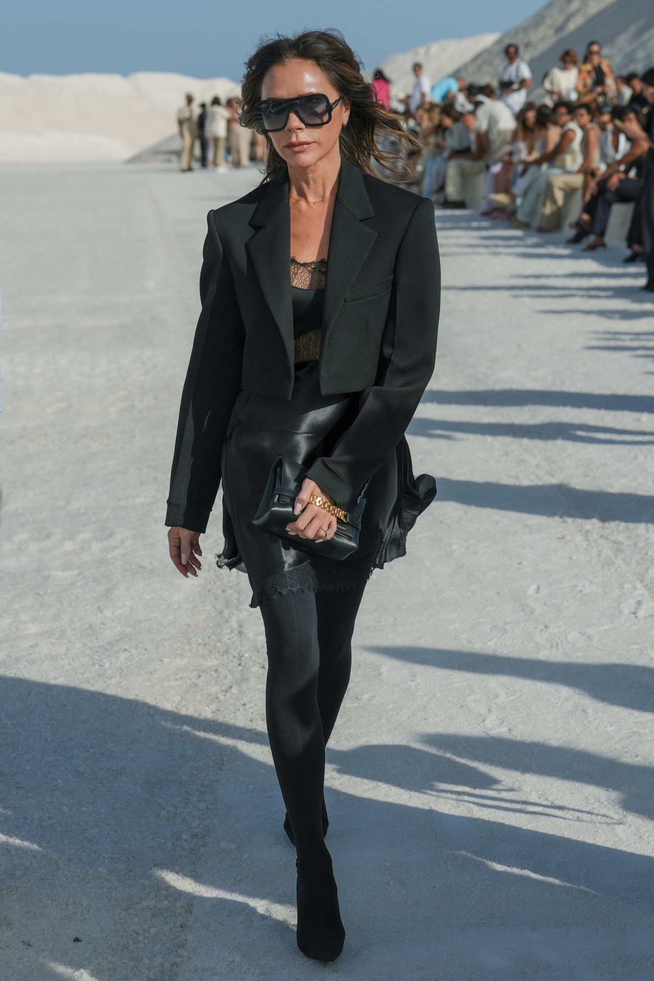 Victoria Adams Beckham durante la Semana de la Moda en Arles, Francia