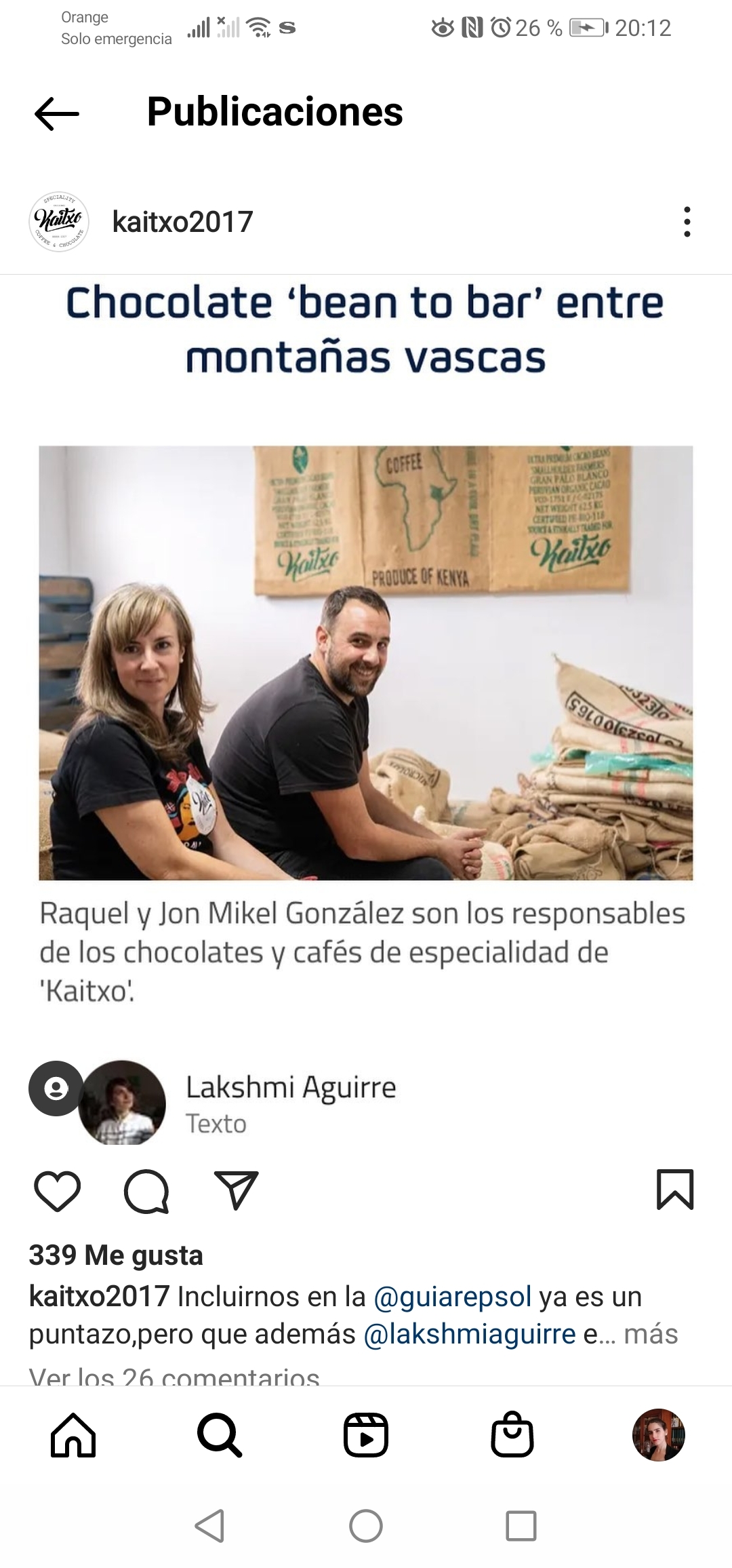Raquel y Mikel Gonzlez, fundadores de Kaitxo