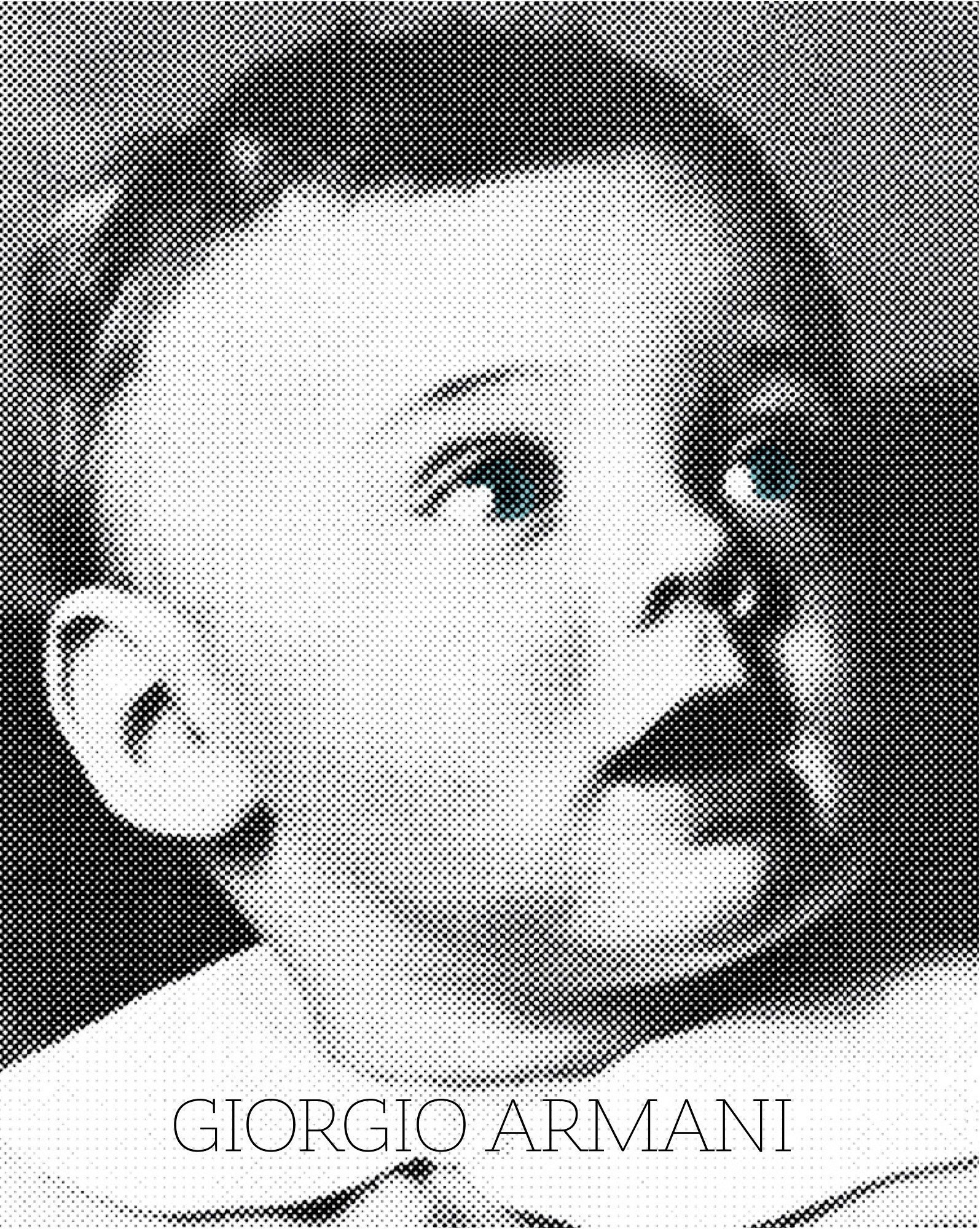 Giorgio Armani de bebé, portada de su libro biográfico de 2015 (Rizzoli).