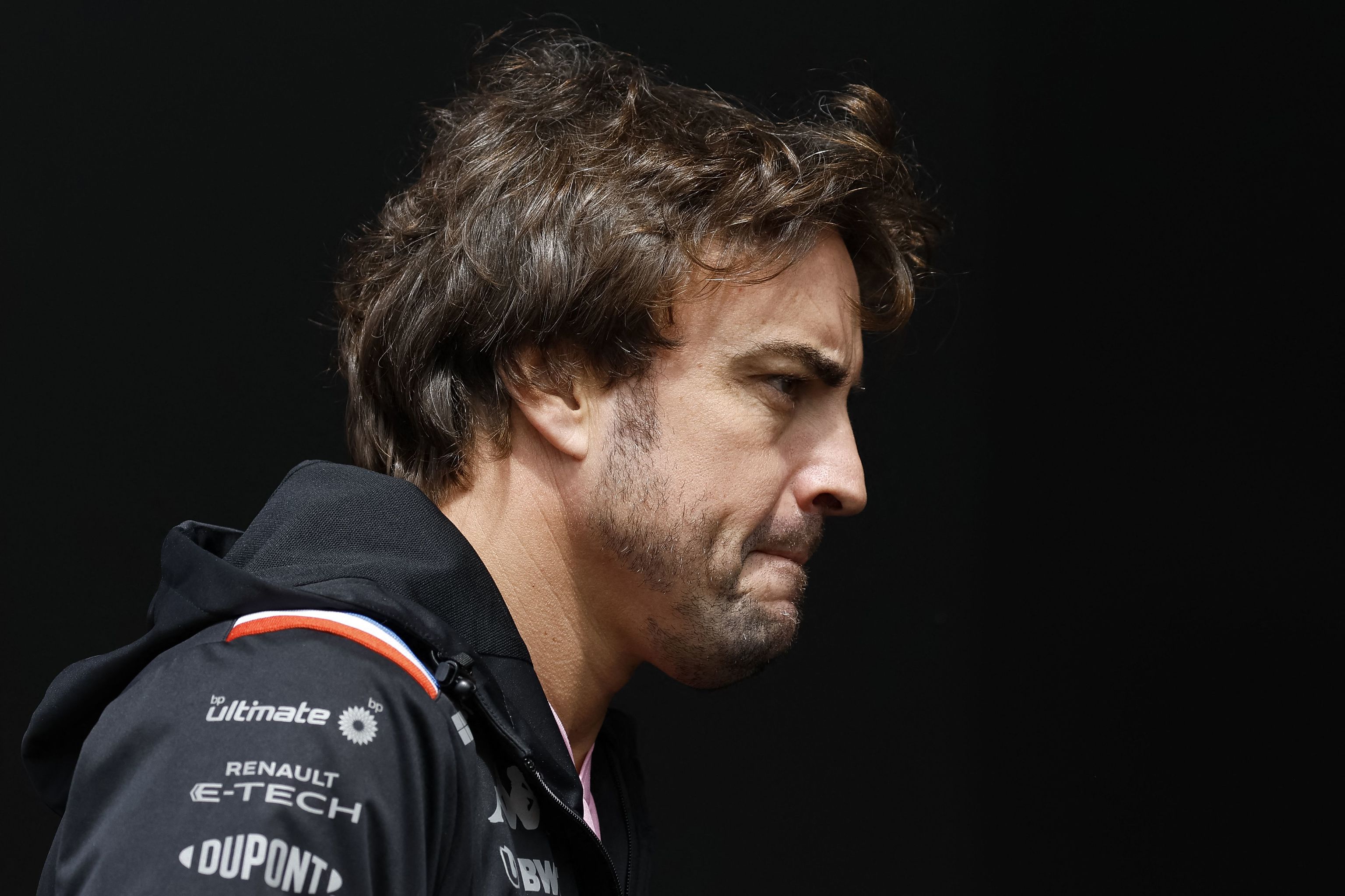 Alonso, el sbado, en el paddock del Red Bull Ring.