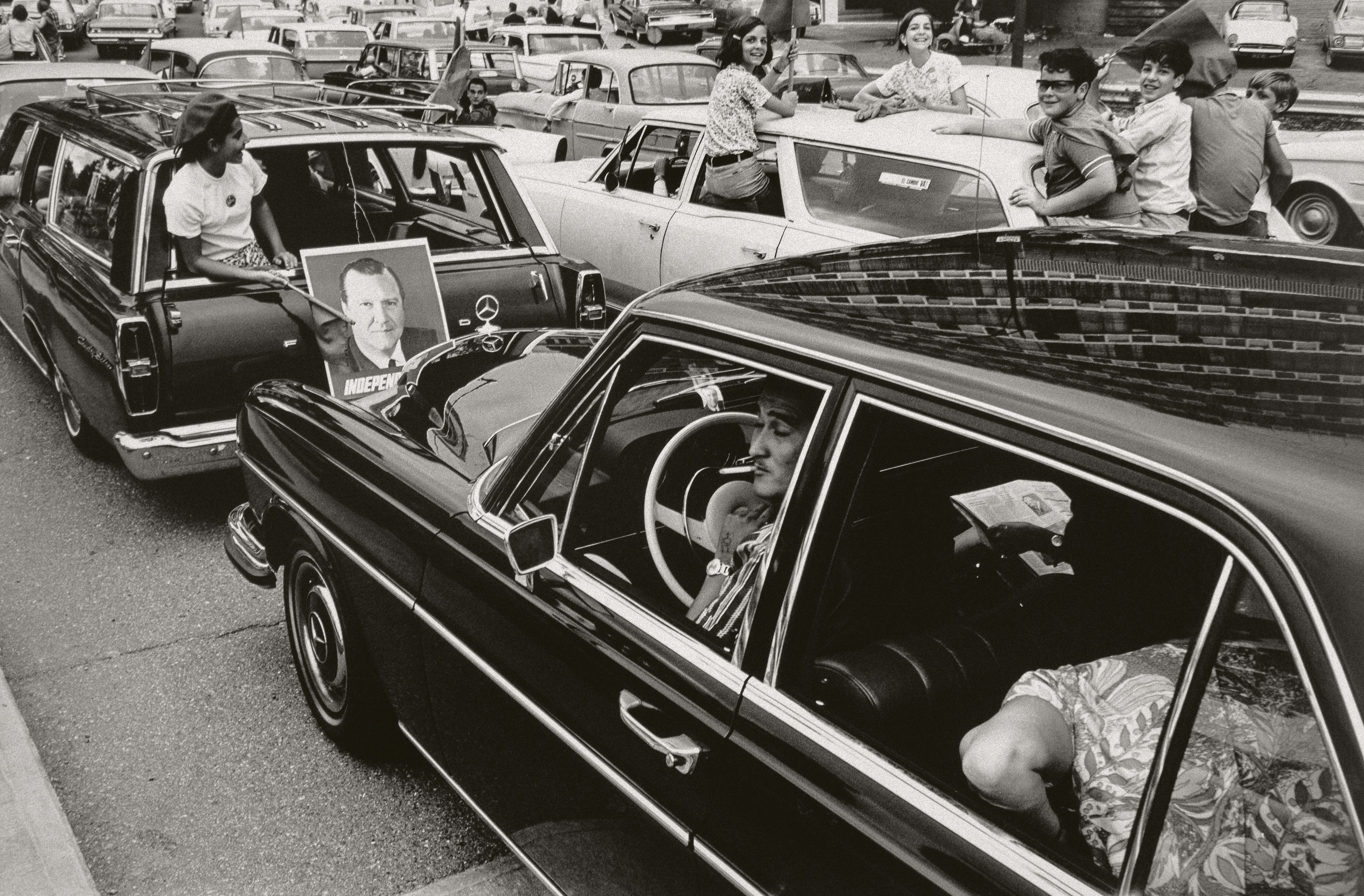 'Luxury election campaign, Caracas' (1968).