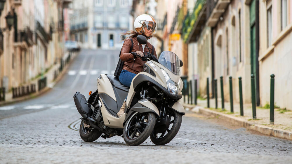 Uno de cada dos triciclos que se venden en España es un Tricity de Yamaha.