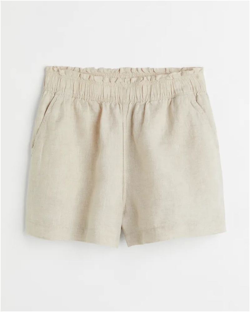 ALT: Pantaln corto de lino en varios colores de H&M