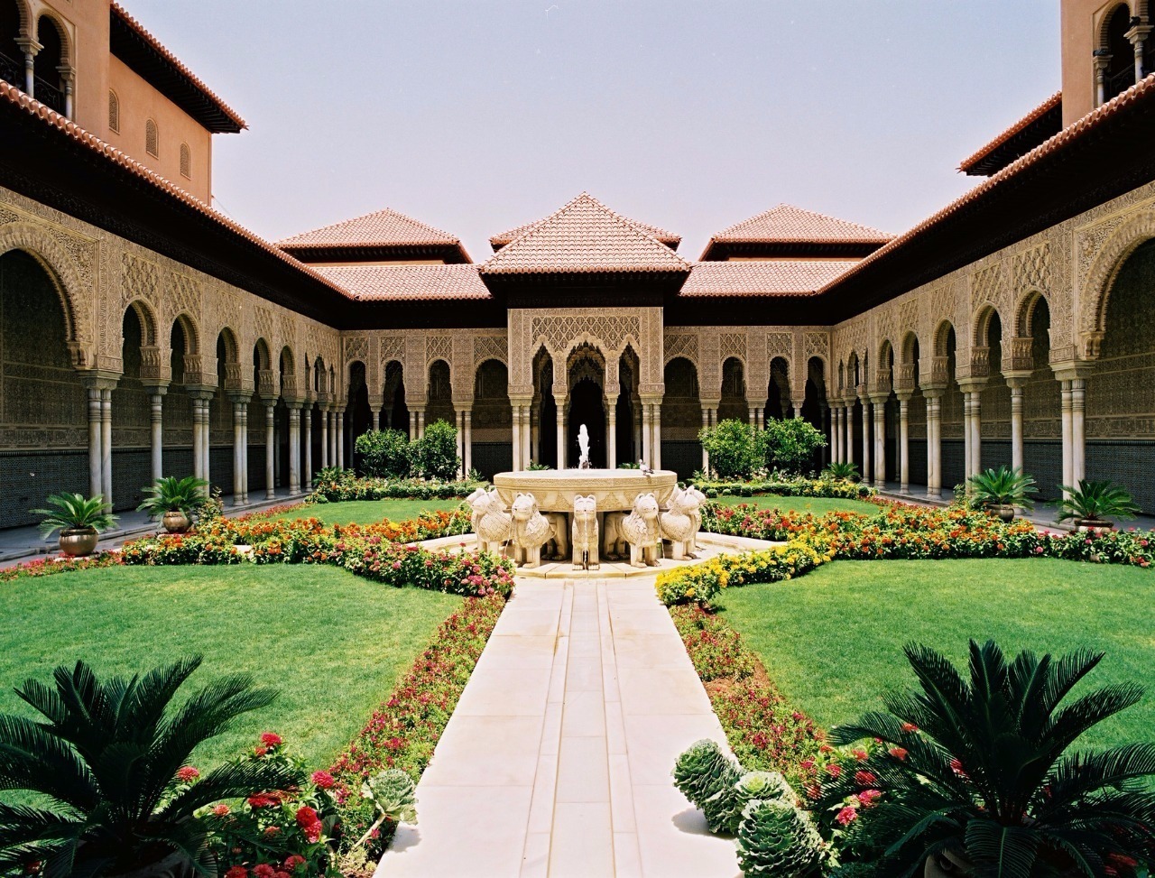 La réplica de la Alhambra, del príncipe Abdelaziz bin Fahd, en Riad.