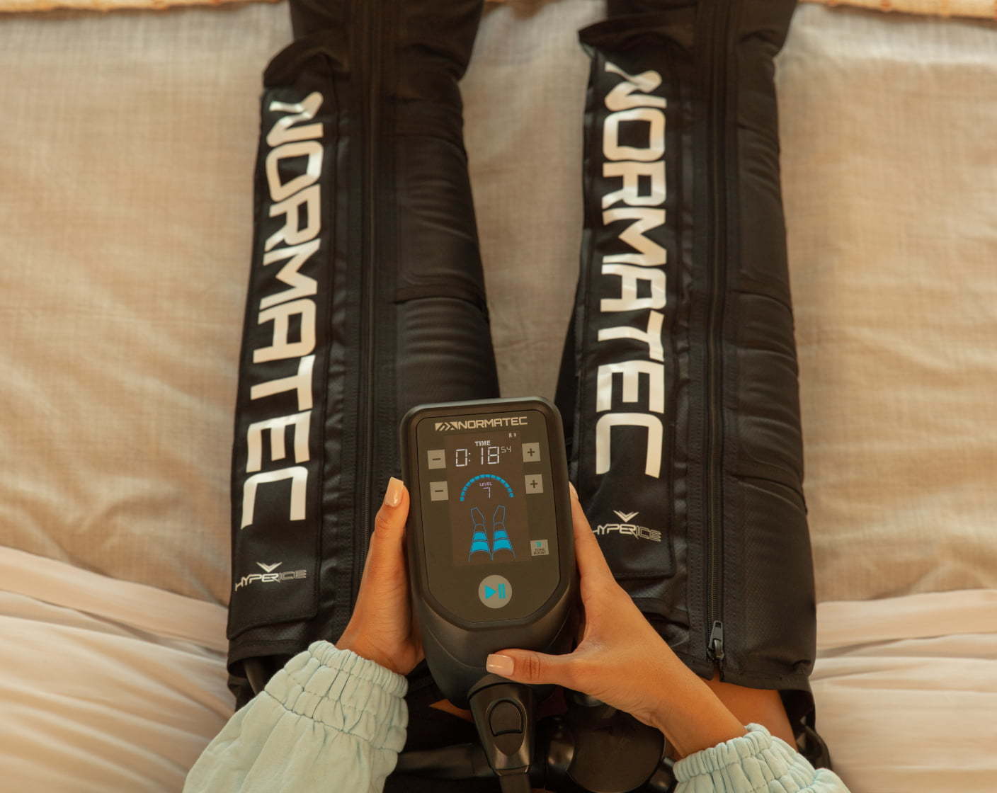 Hyperice Normatec Shoes To Lighten Feet