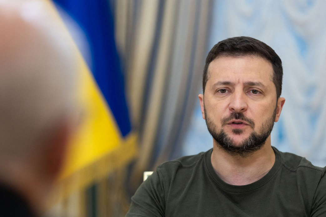 Zelenski asegura que las tropas ucranianas avanzan sobre Jersón