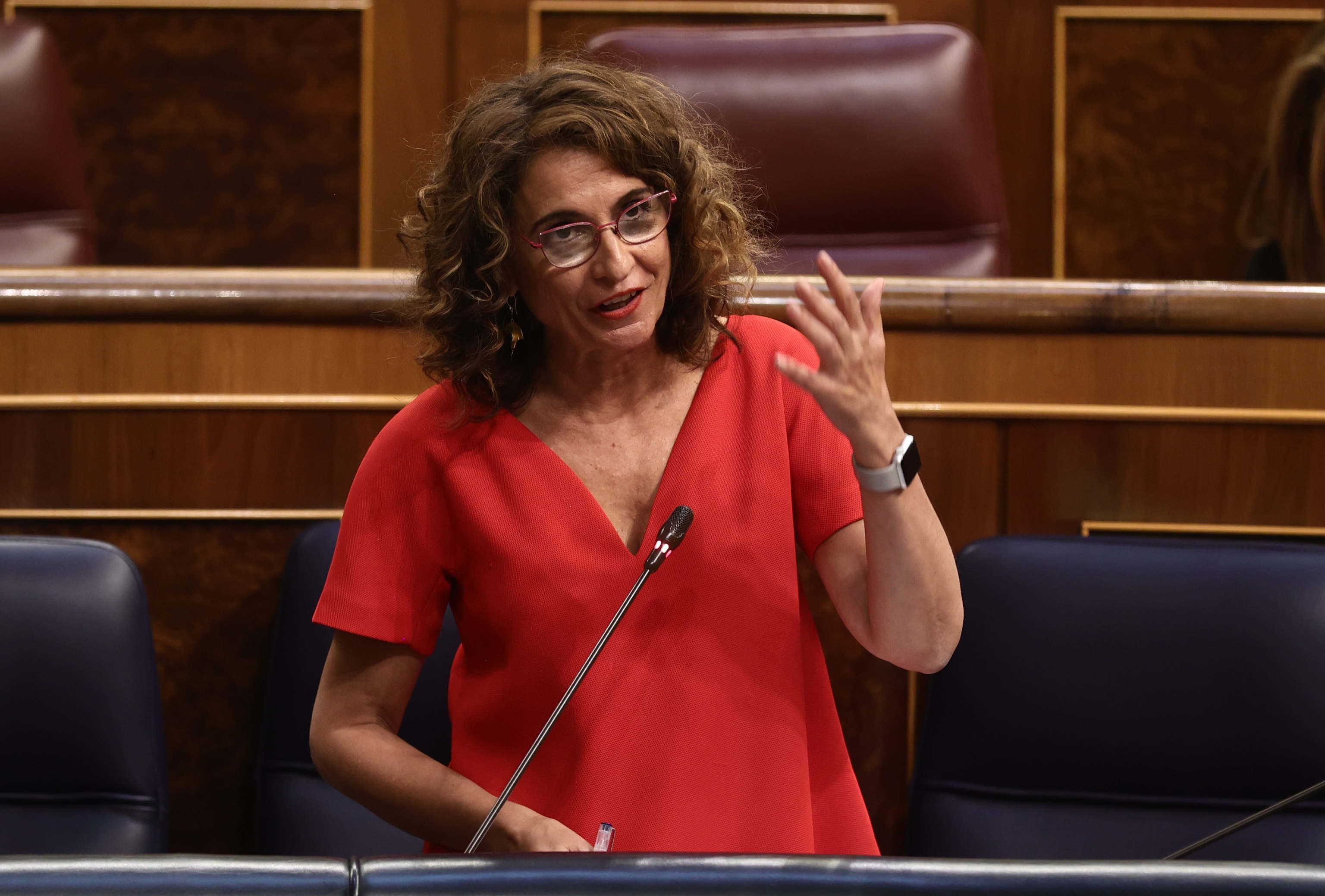 La ministra de Hacienda y Función Pública, María Jesús Montero.