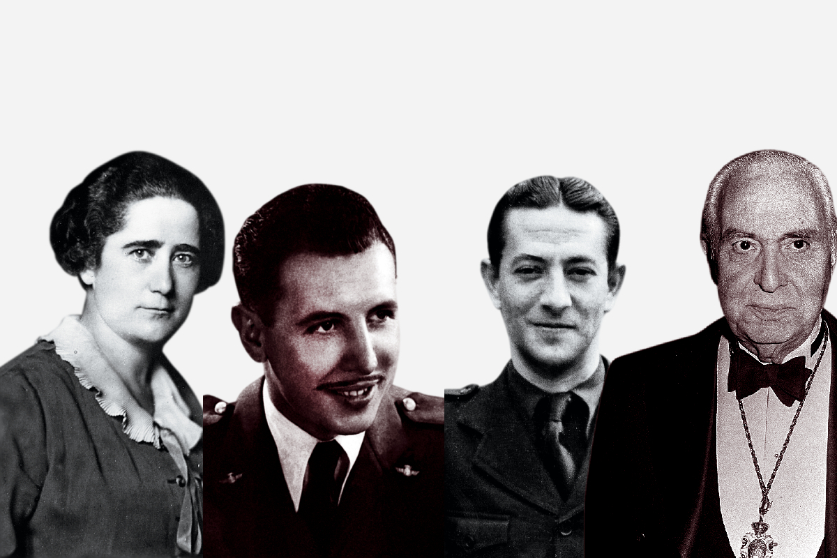 Clara Campoamor, Comandante Zorita, Dionisio Ridruejo, Pedro Lan Entralgo
