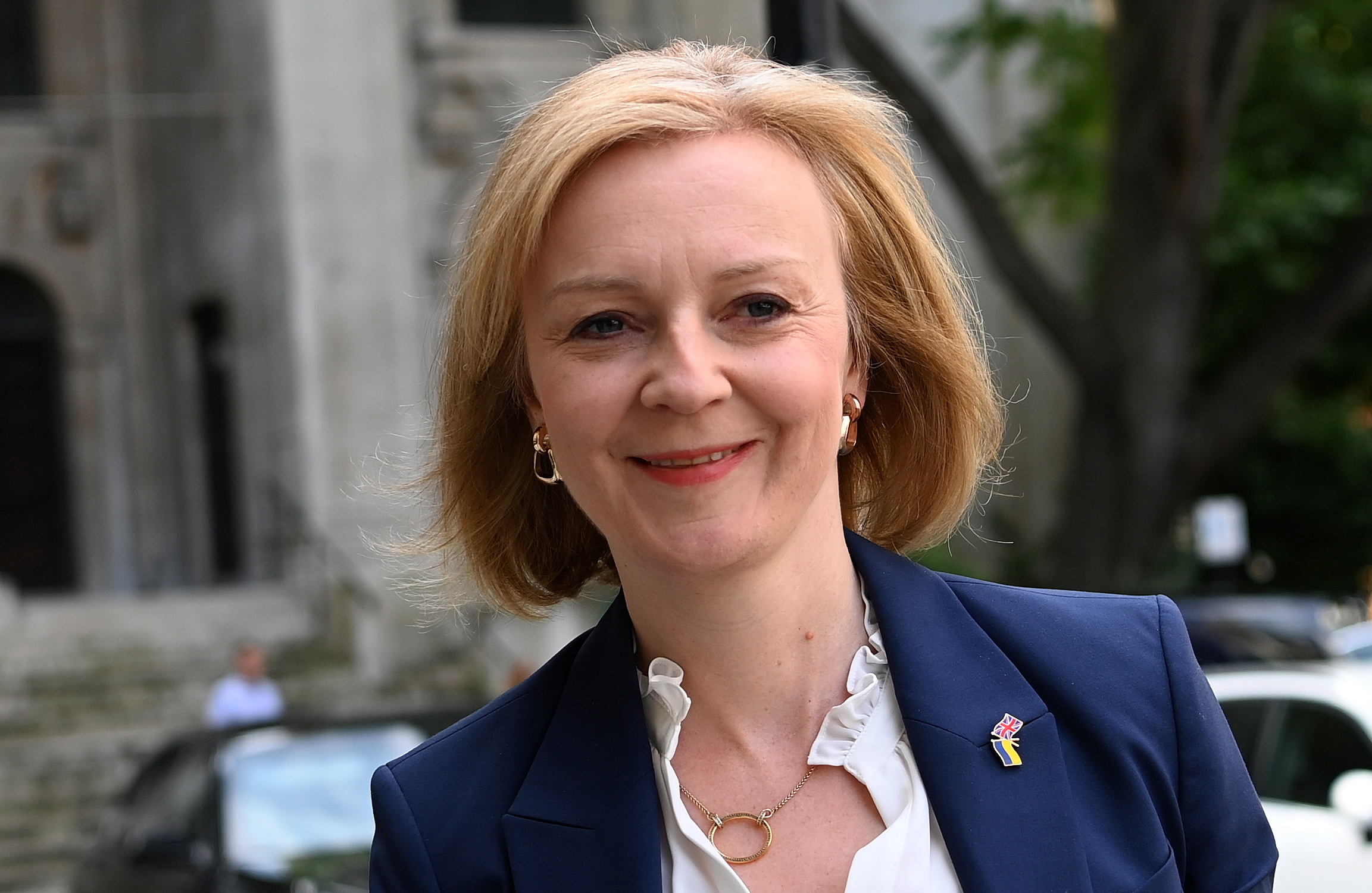 Liz Truss, secretaria de Exteriores britnica, en Londres el 27 de julio de 2022.
