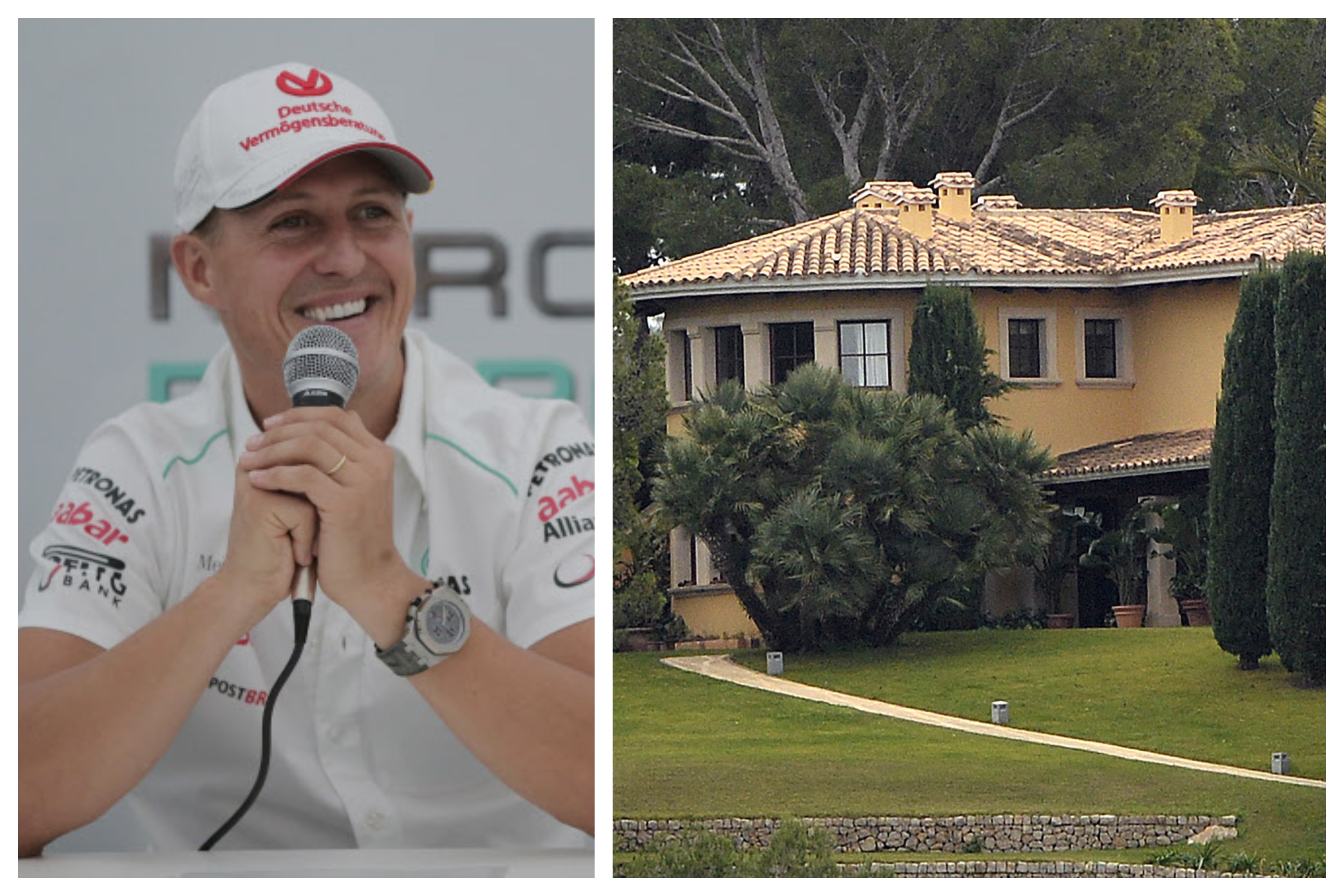 La vida en Mallorca de Michael Schumacher: una casa de 30 millones comprada a Florentino P�rez, un nuevo rancho, caballos  y atenci�n m�dica