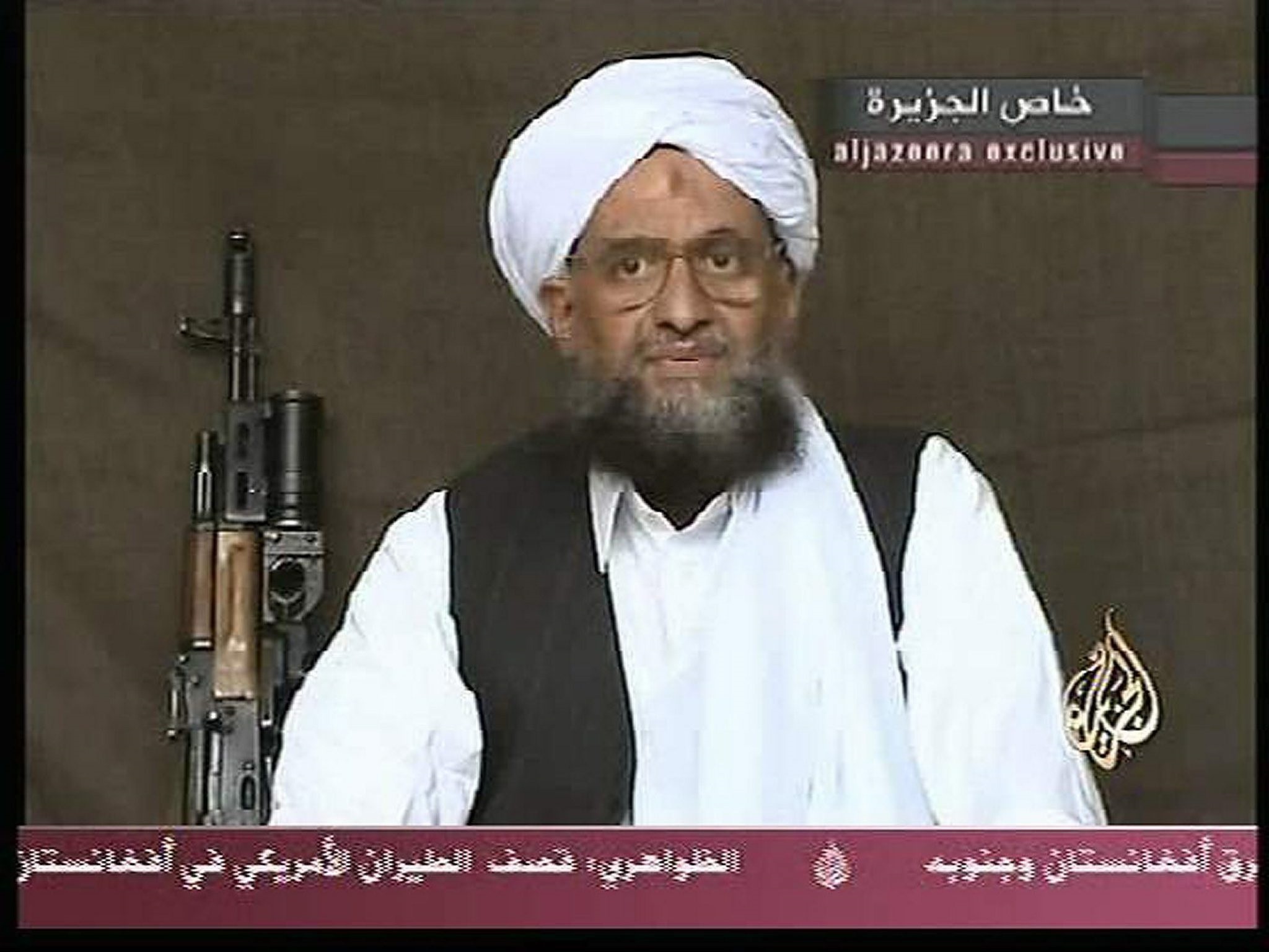 Ayman al-Zawahiri, lder de Al Qaeda.