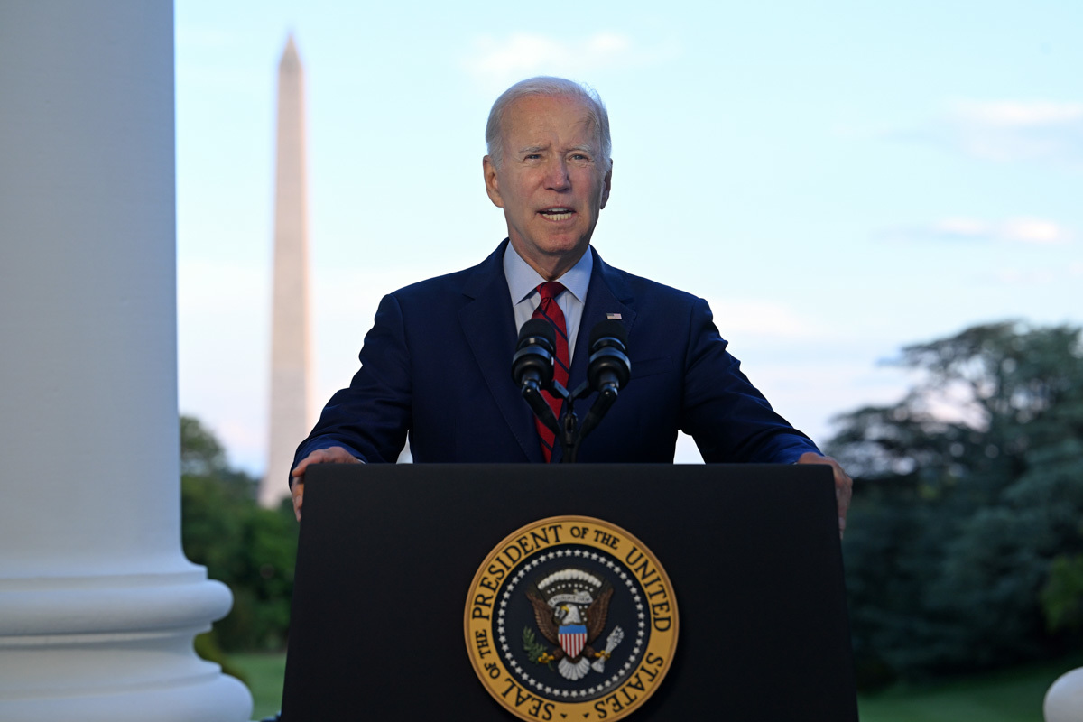 Joe Biden anunció ayer la muerte del líder de Al Qaeda.