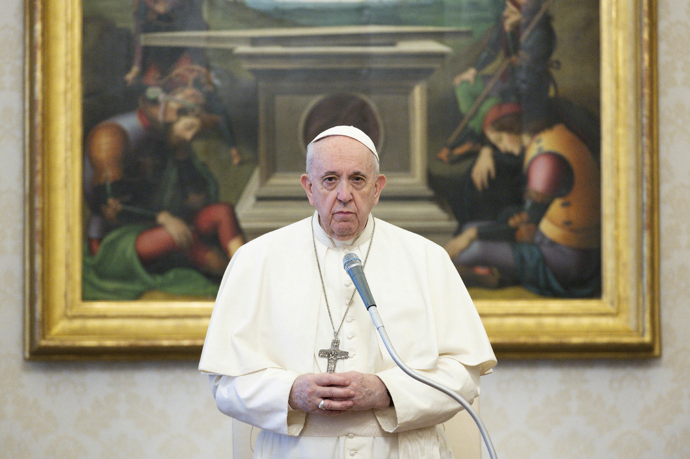 El Papa Francisco en diciembre de 2020.