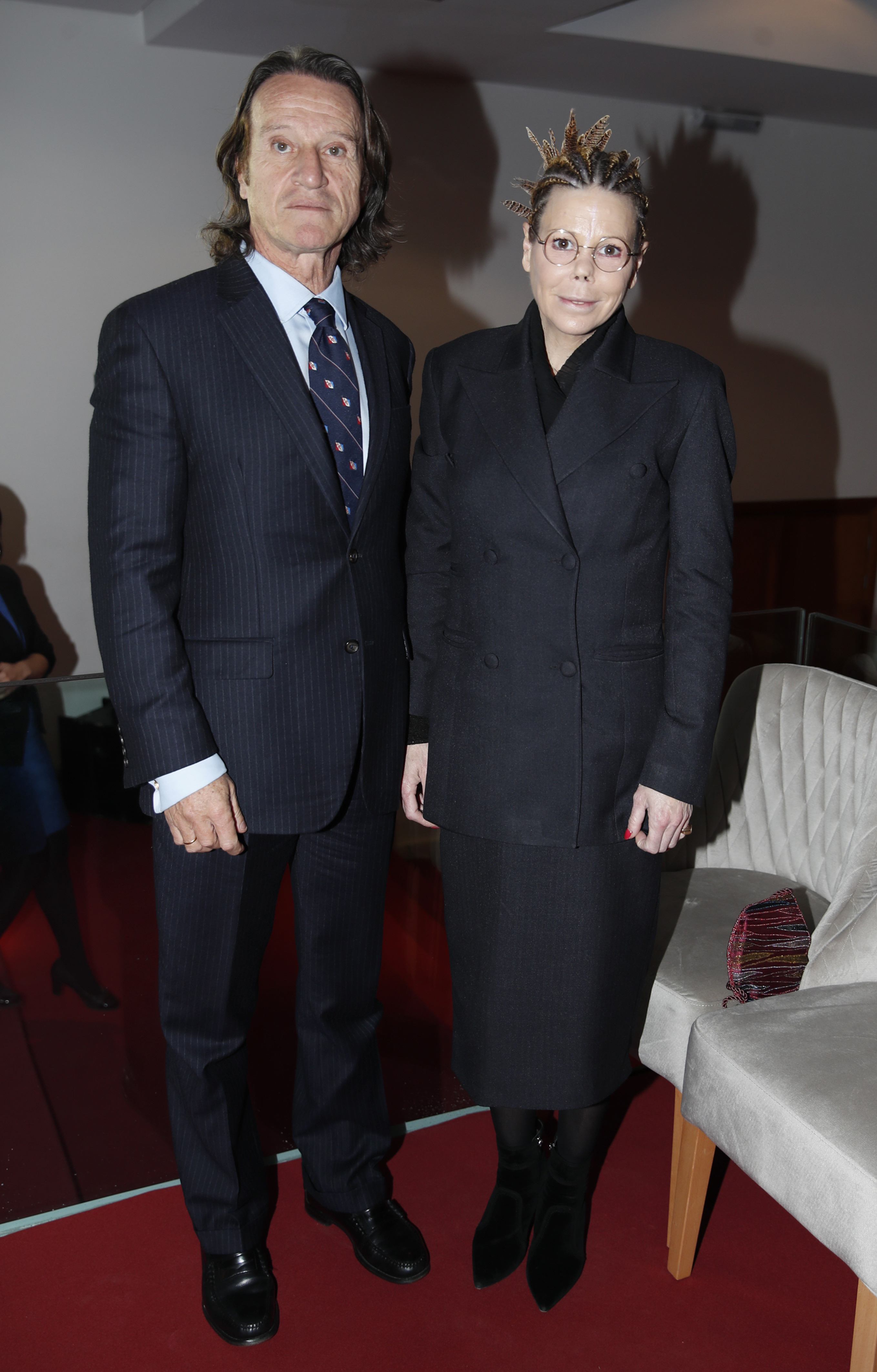 Kitín Muñoz junto a su esposa, la princesa Kalina de Bulgaria