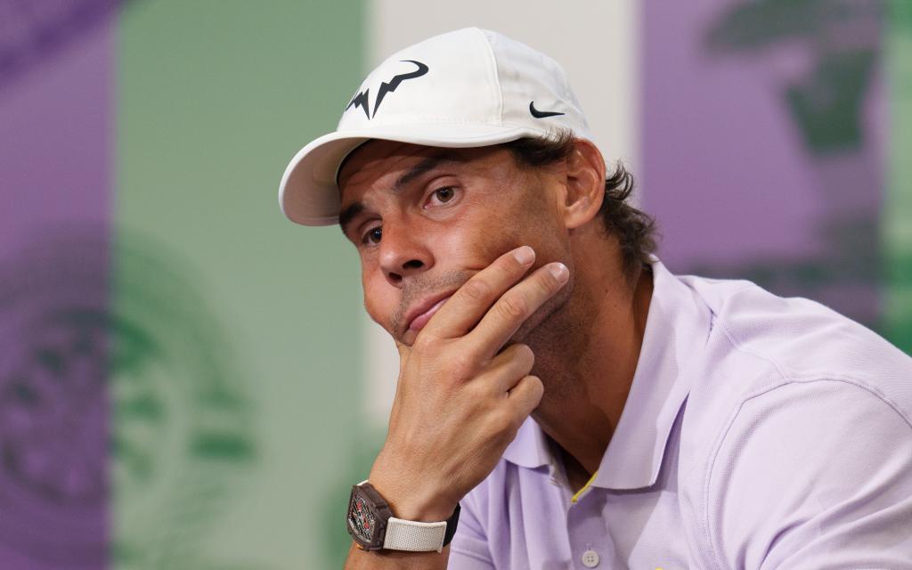Rafael Nadal en Wimbledon