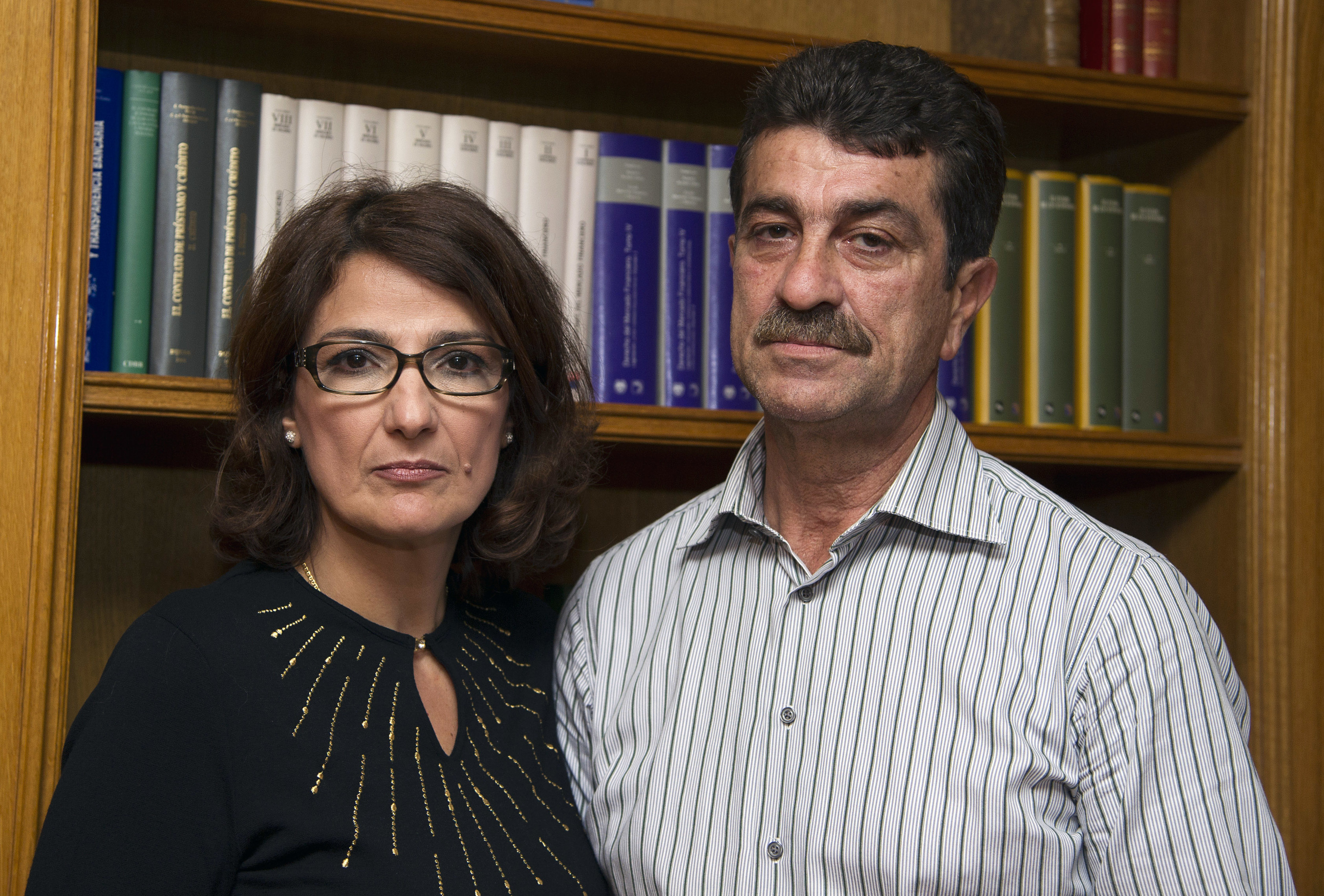 Los padres de Mario Biondo, Giuseppe y Santina