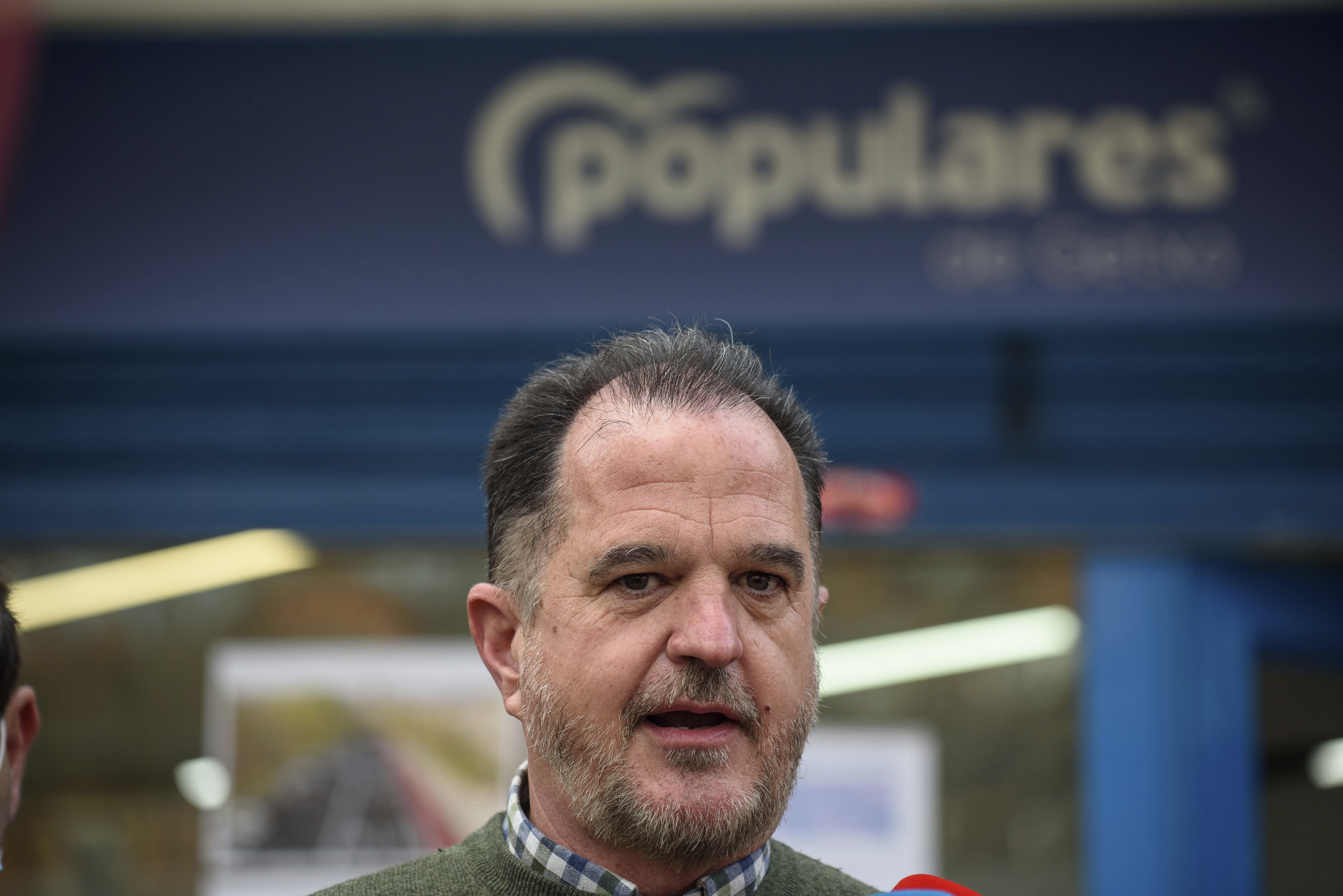 El presidente del Partido Popular del País Vasco, Carlos Iturgaiz,