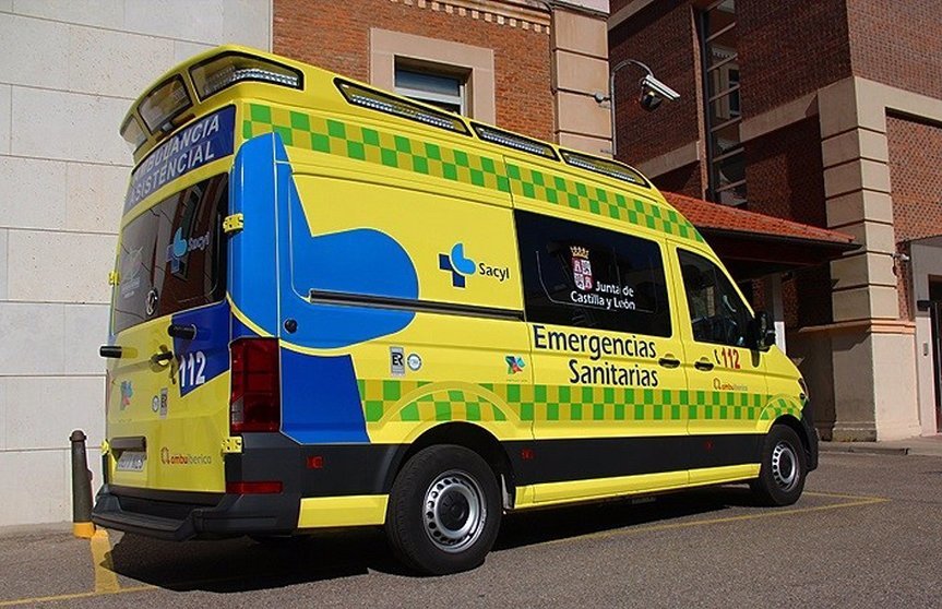 Una ambulancia del Sacyl (archivo).