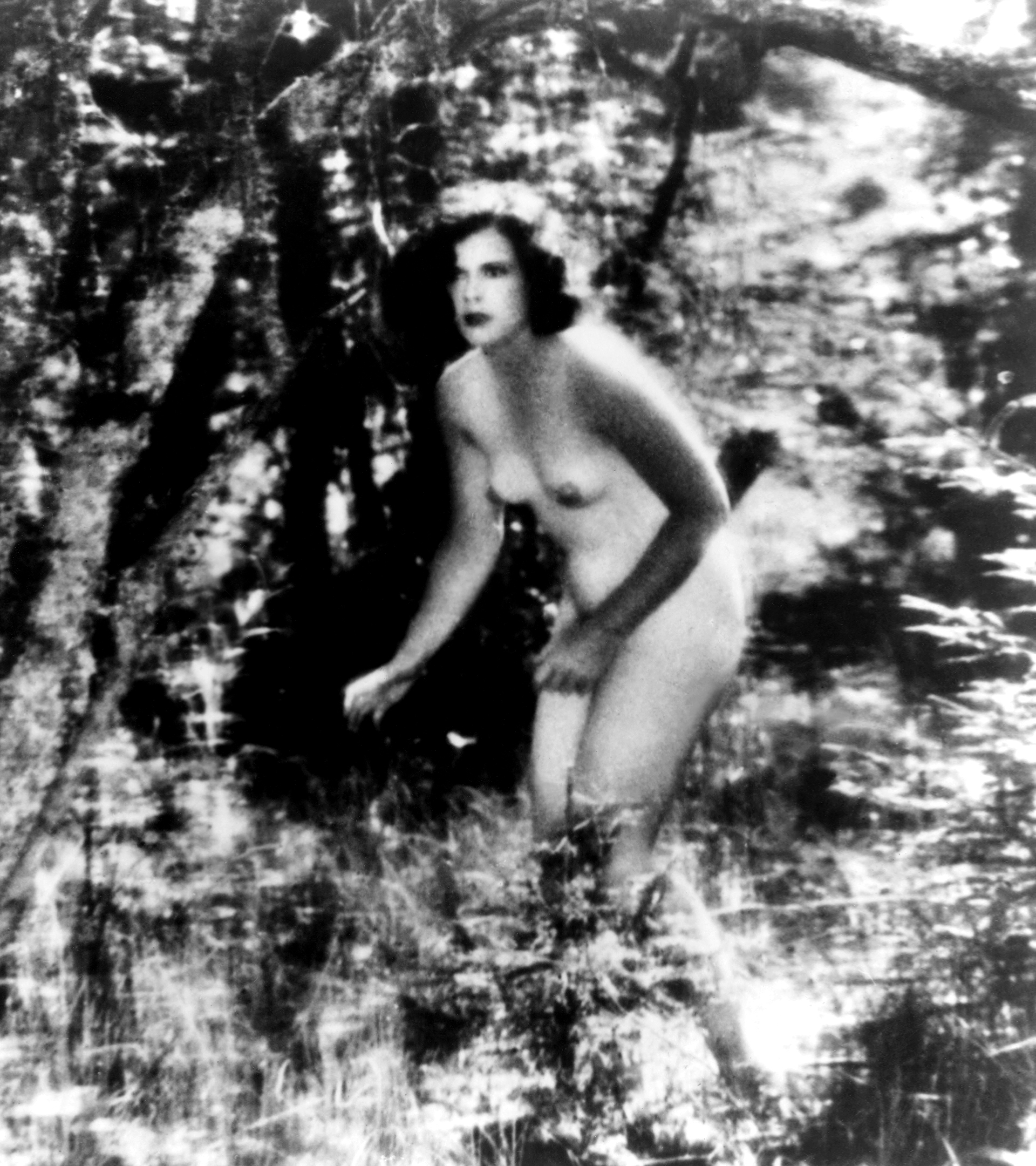 Hedy Lamarr en la escena del desnudo de 'Éxtasis'.