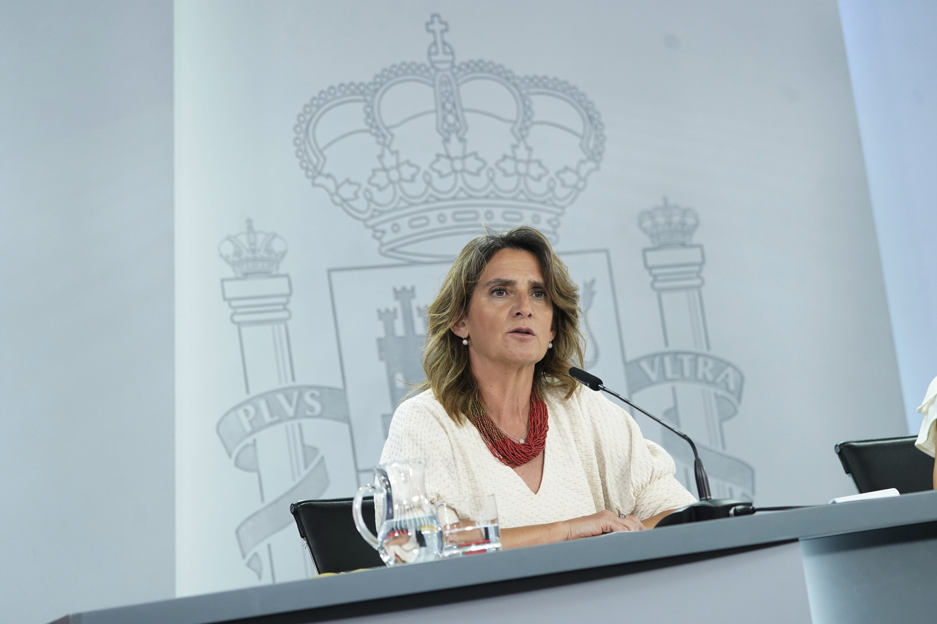 La vicepresidenta y ministra de Transición Ecológica, Teresa Ribera.