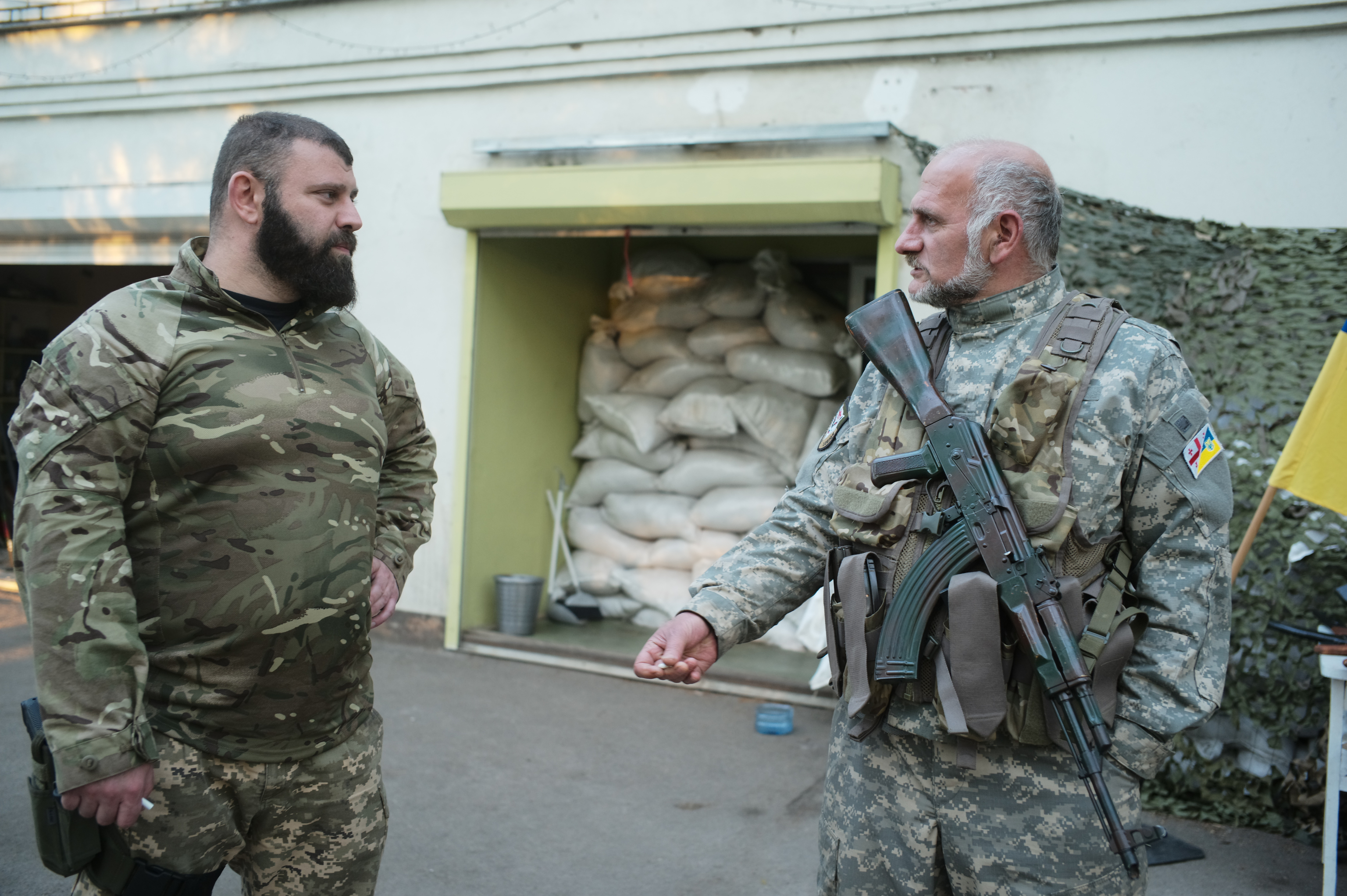 La Legión Georgiana que devuelve a Ucrania el apoyo militar contra Rusia