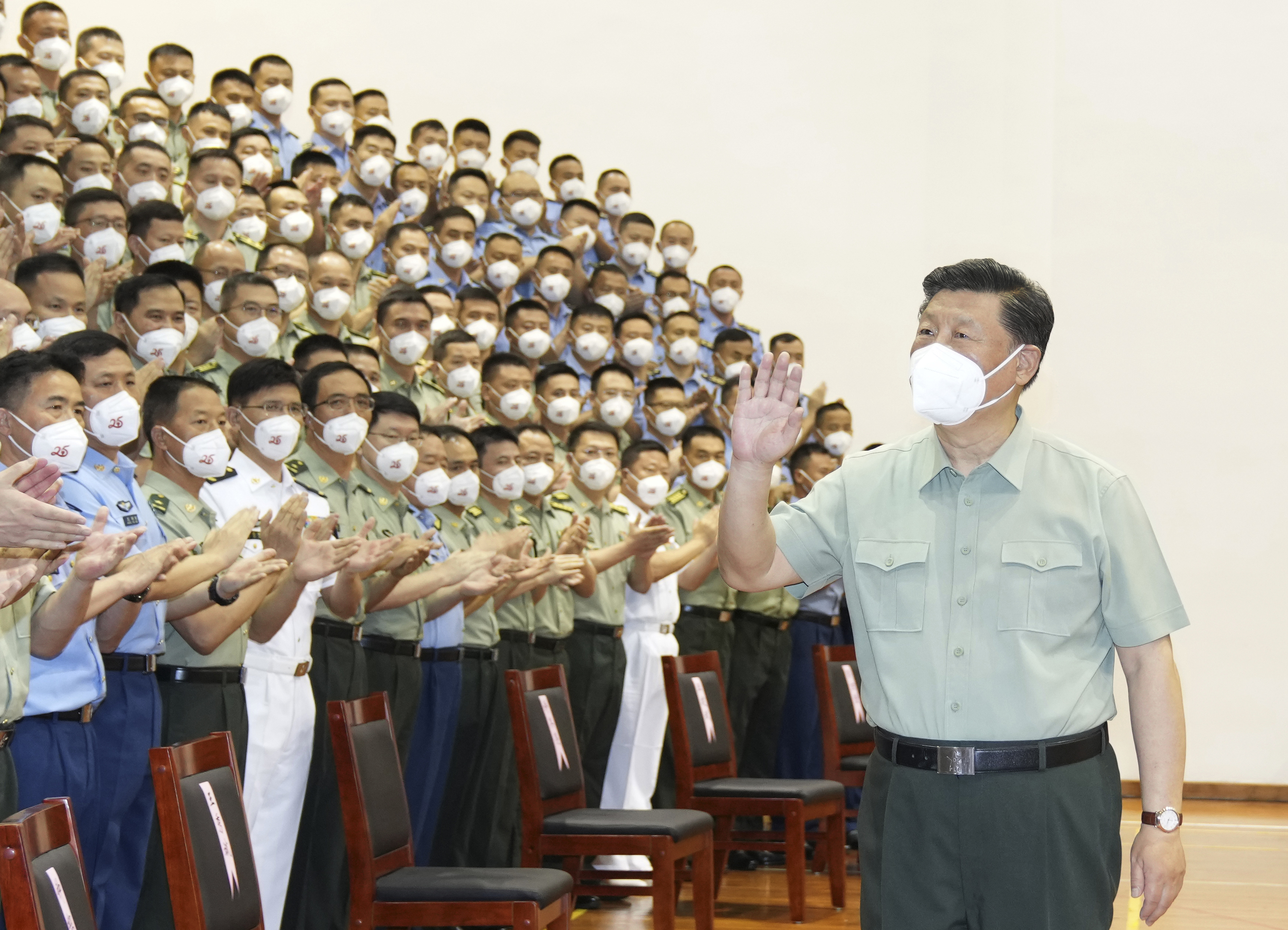 Xi Jinping, en un acto reciente, en Hong Kong.