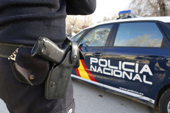 Un Polica Nacional (archivo).