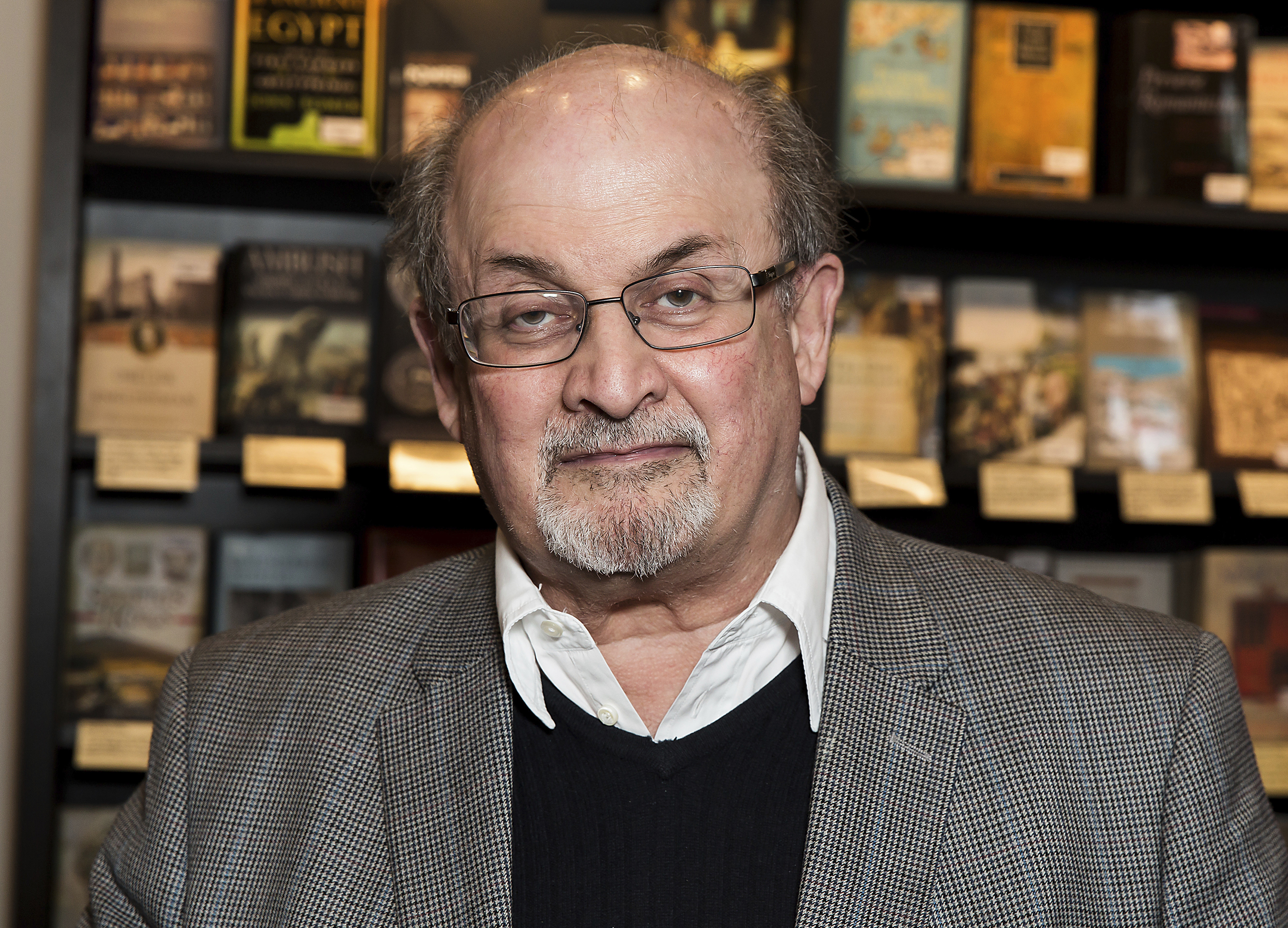 Salman Rushdie, fotografiado en 2017