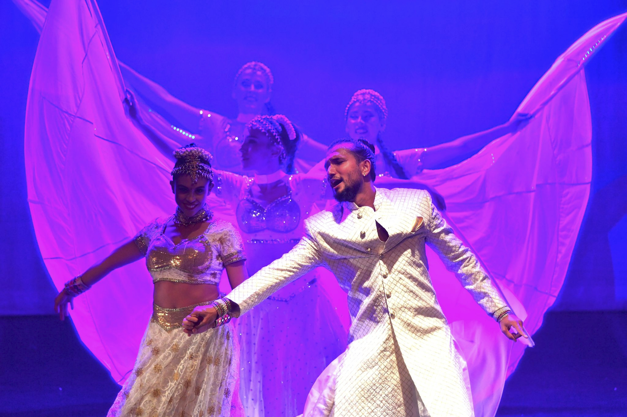 El artista Sunny Singh en su espectculo 'Bollywood. The Show'.