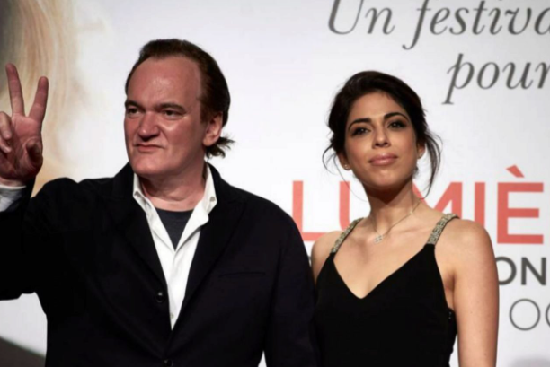 Quentin Tarantino, junto a su esposa  Daniella Pick.