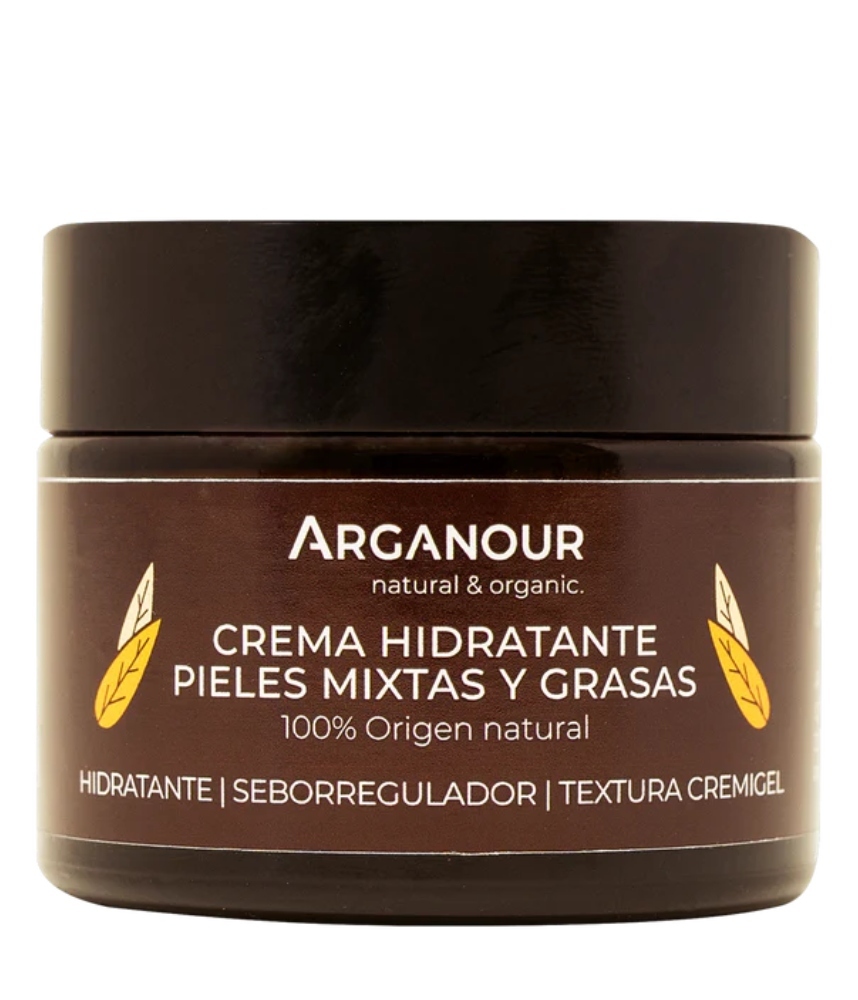 ALT: Crema hidratante para pieles mixtas y grasas de Arganour