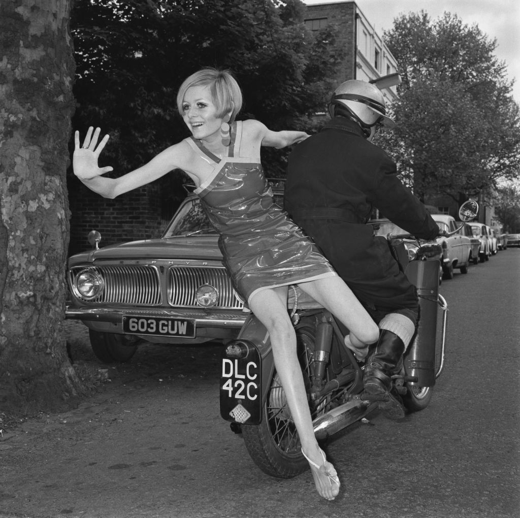 Twiggy en 1966. Encarnaba el ideal femenino del momento.
